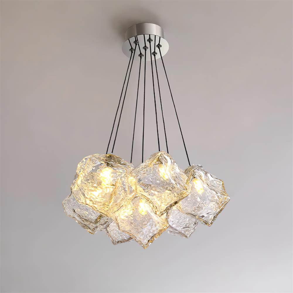 Pebine Gruppiert Glas Kronleuchter-Letslighting