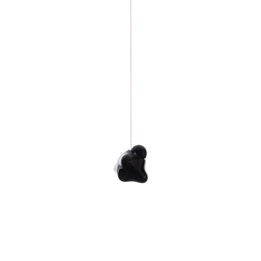 Vasilen Ice Pier Schwarz Glas Pendelleuchte-Letslighting