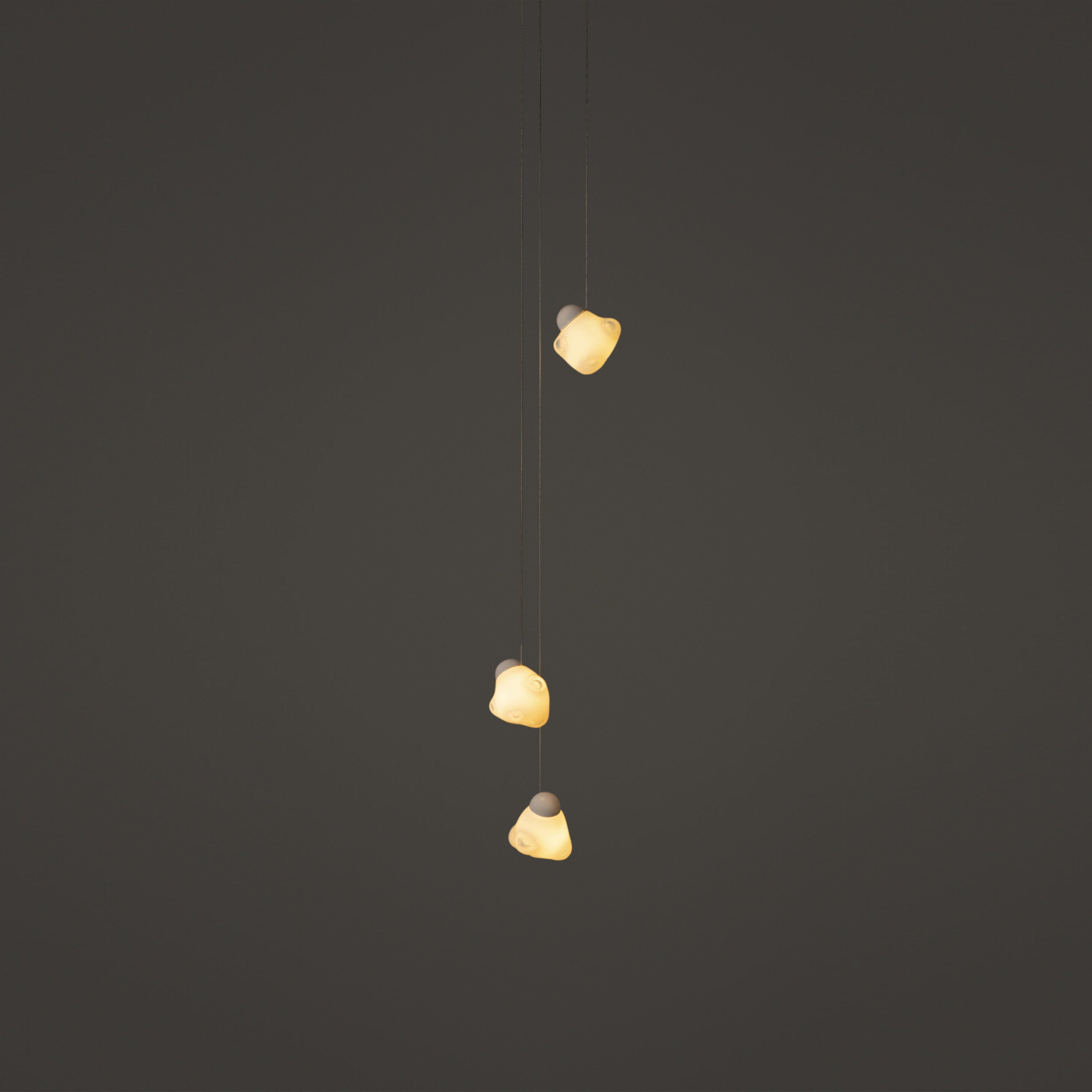 Vasilen Ice Pier Schwarz Glas Pendelleuchte-Letslighting