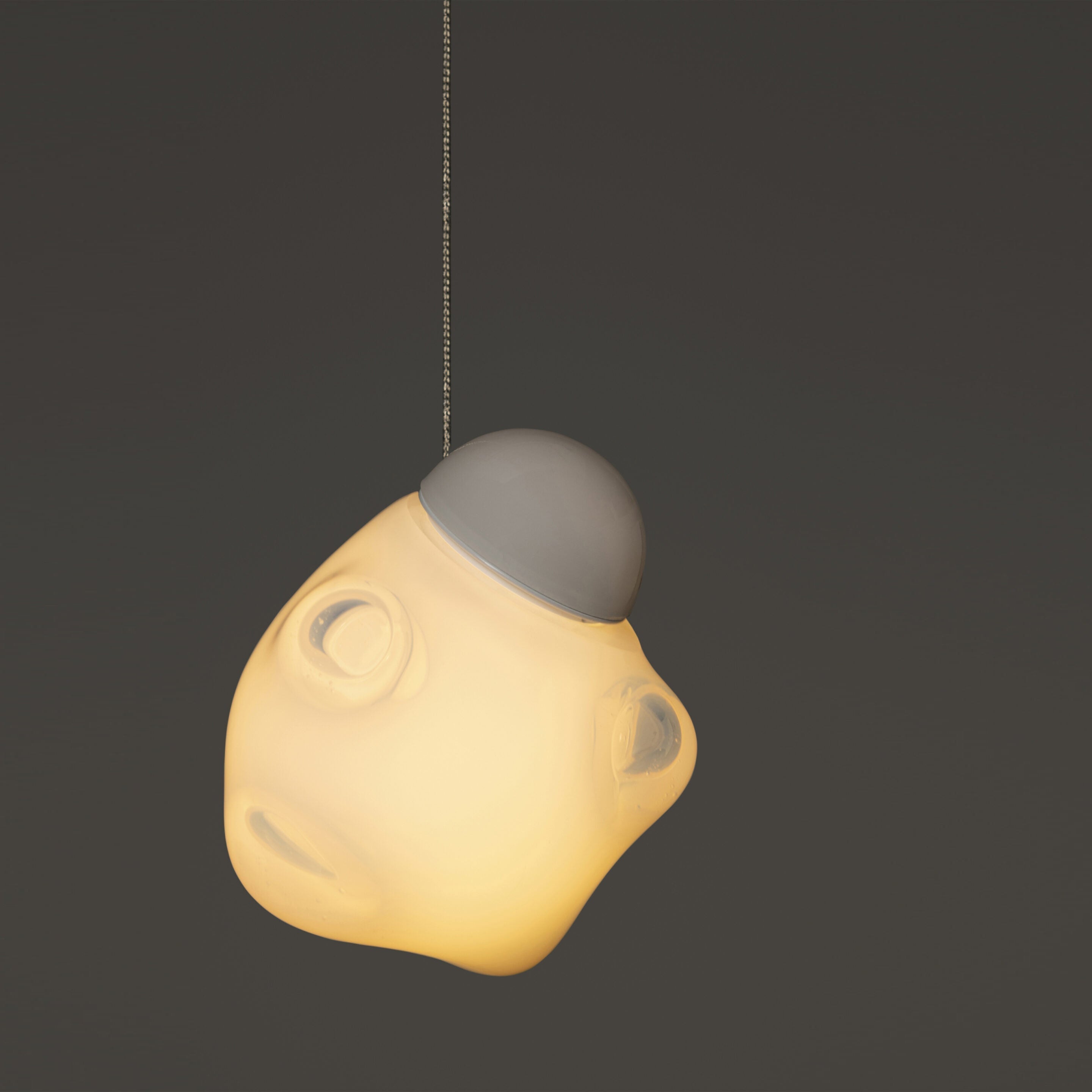 Vasilen Ice Pier Schwarz Glas Pendelleuchte-Letslighting