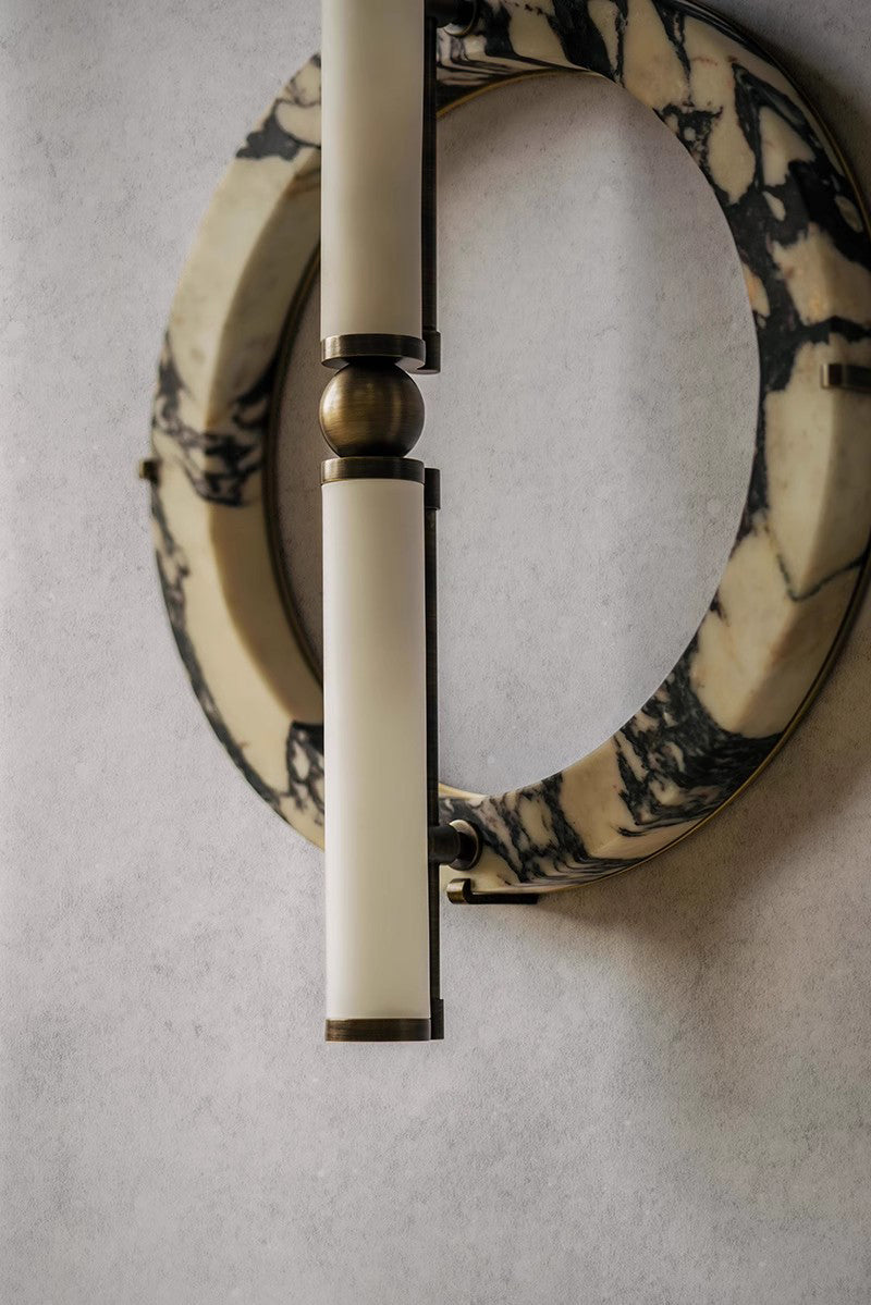 Mymira Modern Minimalist Ice Marble Wall Lamp - Letslighting