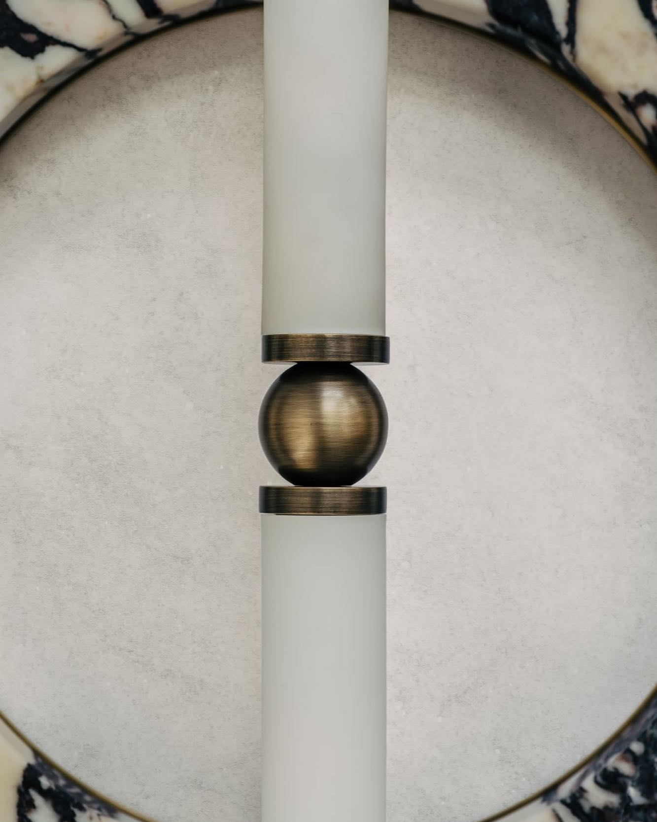 Mymira Modern Minimalist Ice Marble Wall Lamp - Letslighting