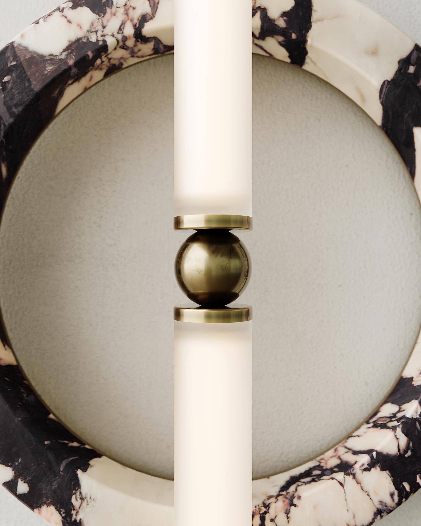 Mymira Modern Minimalist Ice Marble Wall Lamp - Letslighting