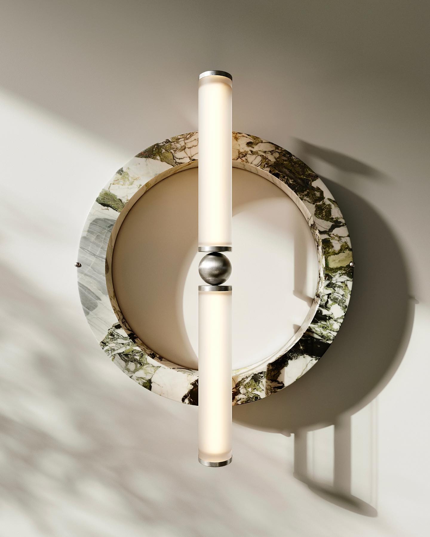 Mymira Modern Minimalist Ice Marble Wall Lamp - Letslighting