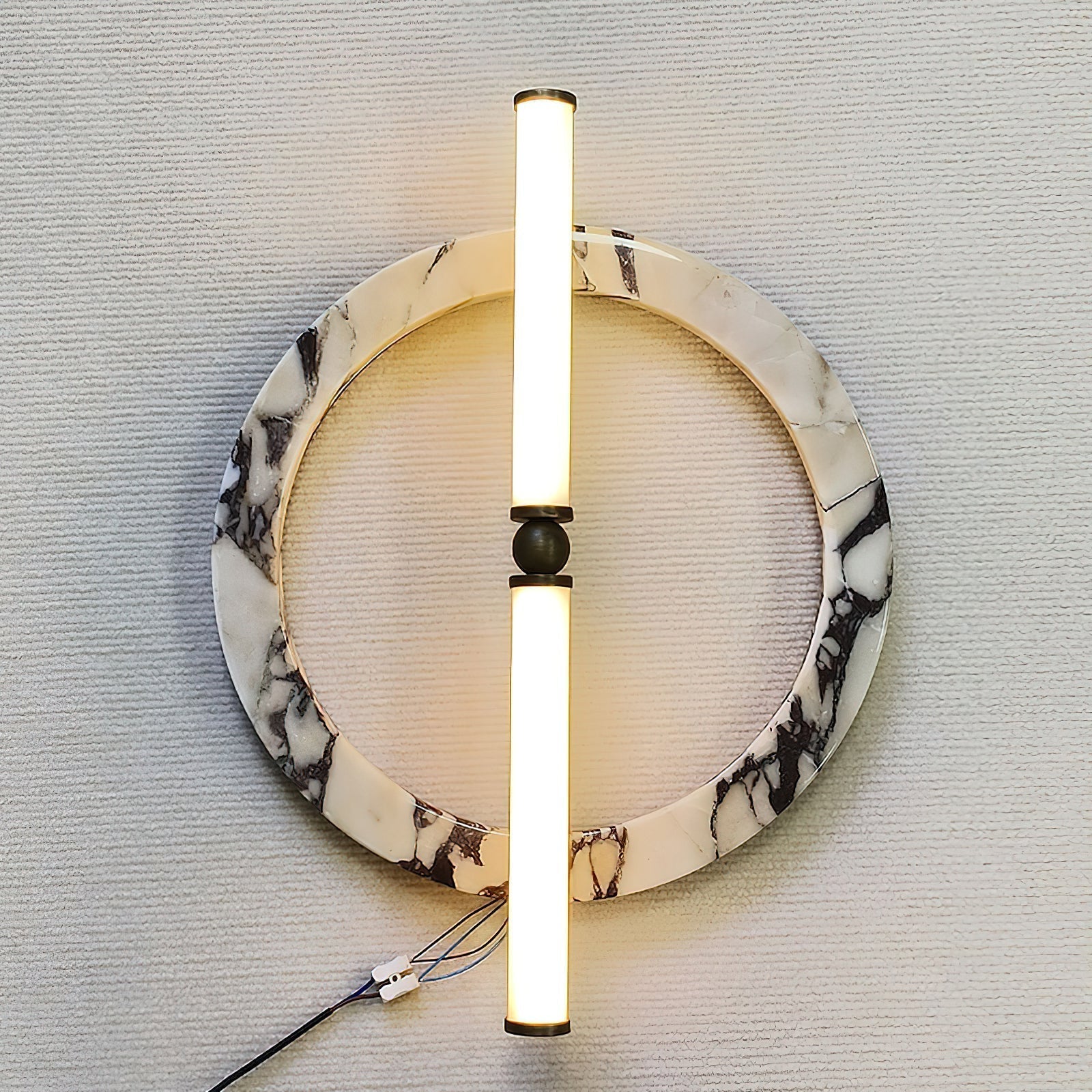 Mymira Modern Minimalist Ice Marble Wall Lamp - Letslighting