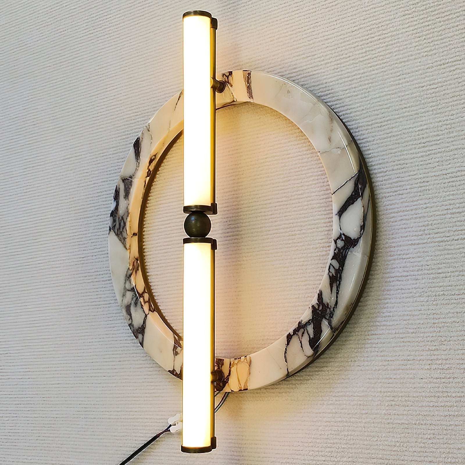 Mymira Modern Minimalist Ice Marble Wall Lamp - Letslighting