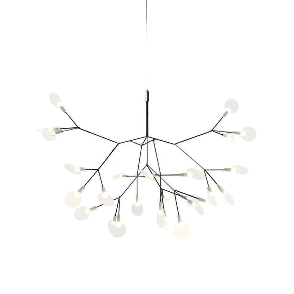 Lior Einzigartiger Sputnik-Kronleuchter im Art-Déco-Stil mit Glühwürmchen-Optik