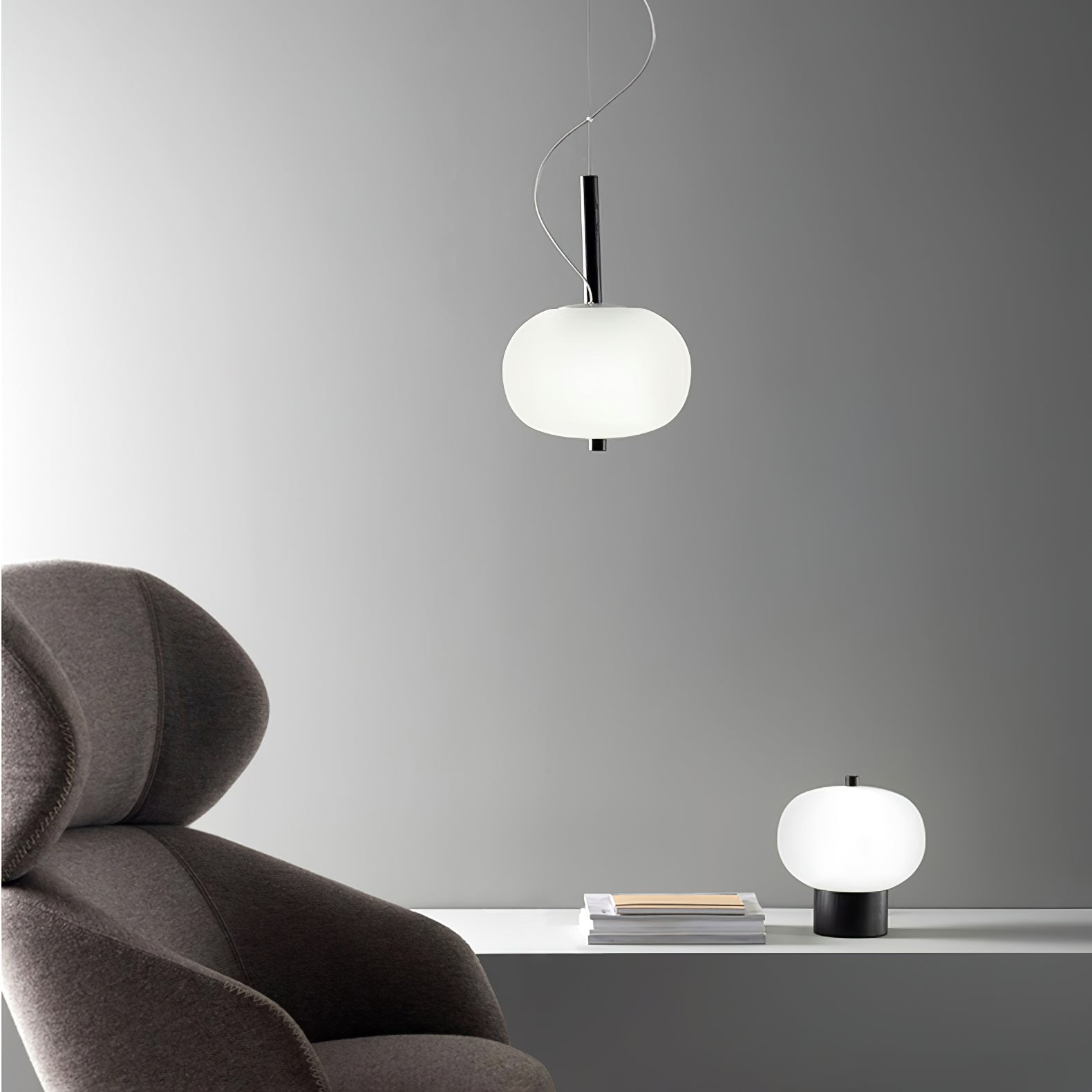 Duality Modern Glas Pendelleuchte-Letslighting