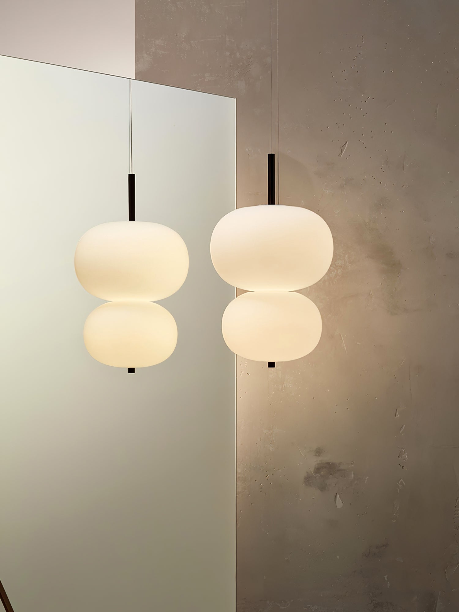 Duality Modern Glas Pendelleuchte-Letslighting