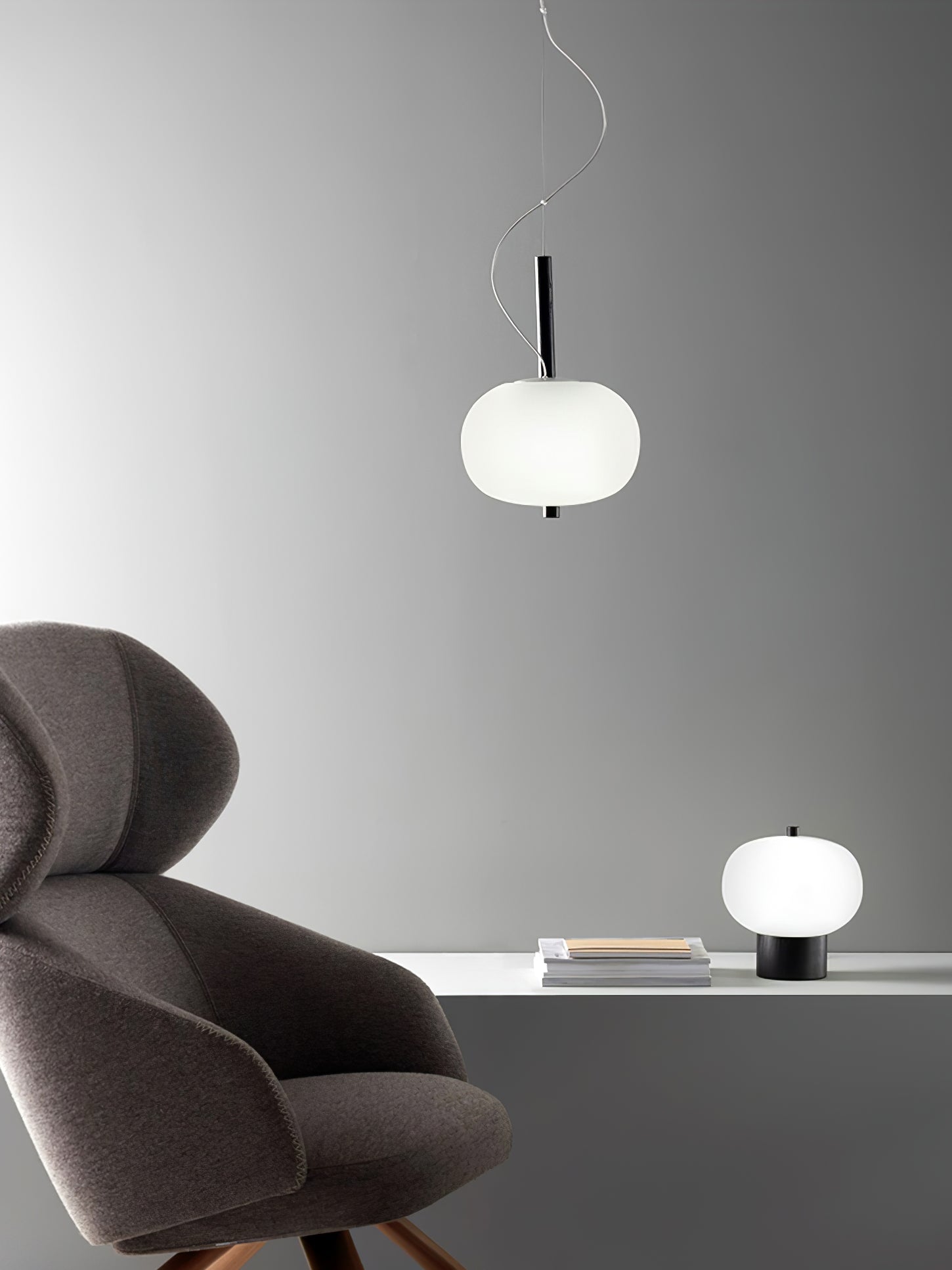 Duality Modern Glas Pendelleuchte-Letslighting