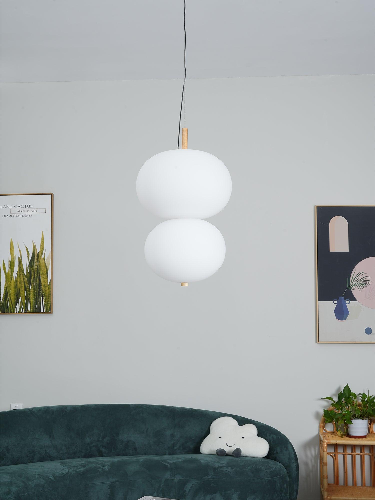 Duality Modern Glas Pendelleuchte-Letslighting