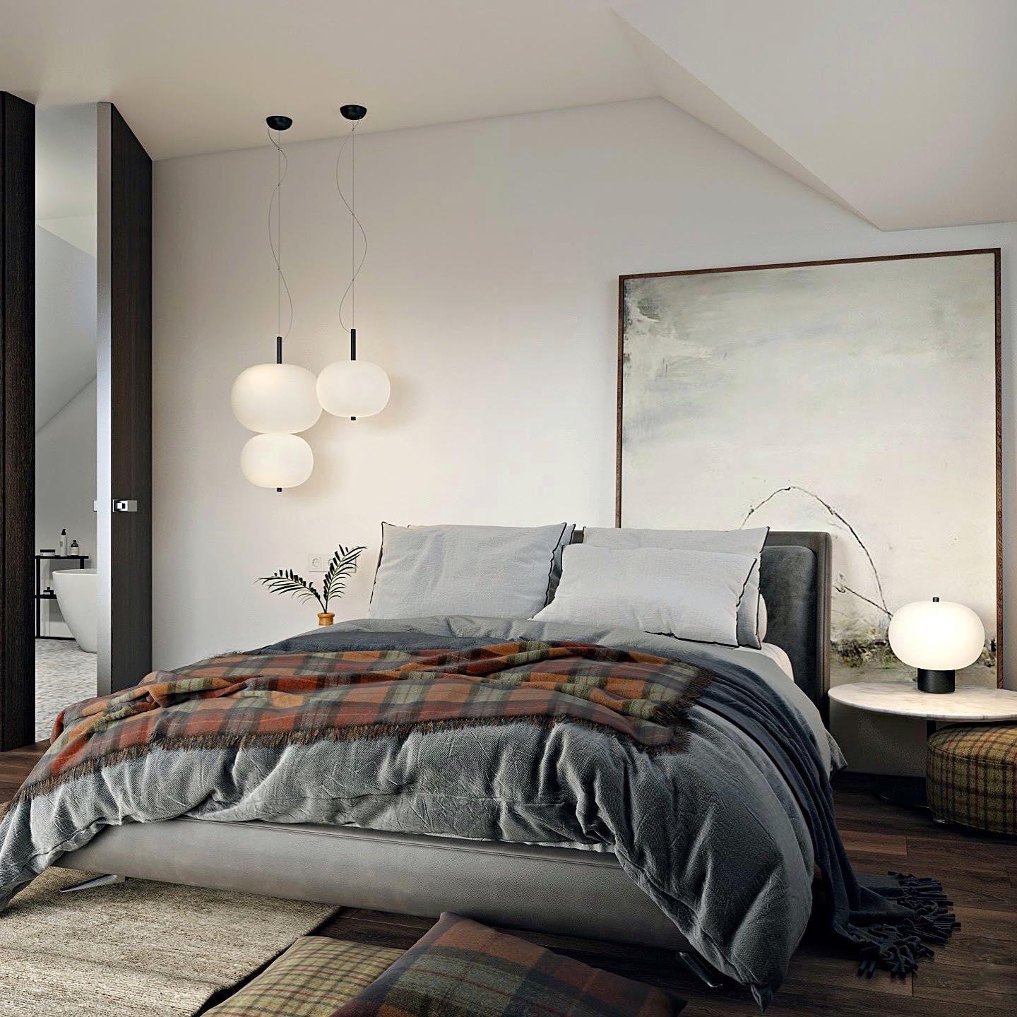 Duality Modern Glas Pendelleuchte-Letslighting