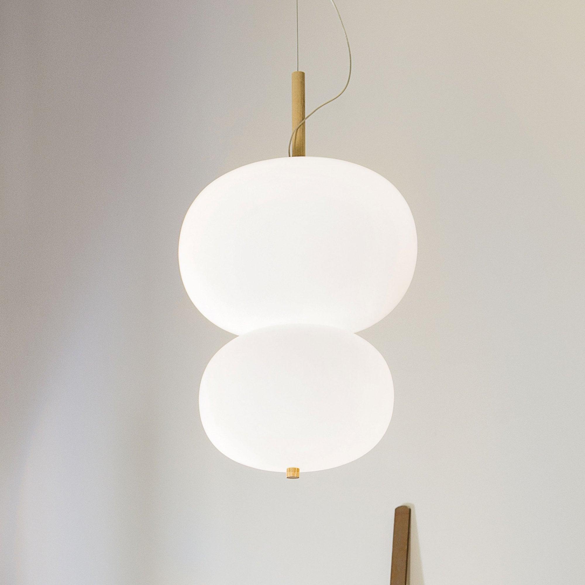 Duality Modern Glas Pendelleuchte-Letslighting