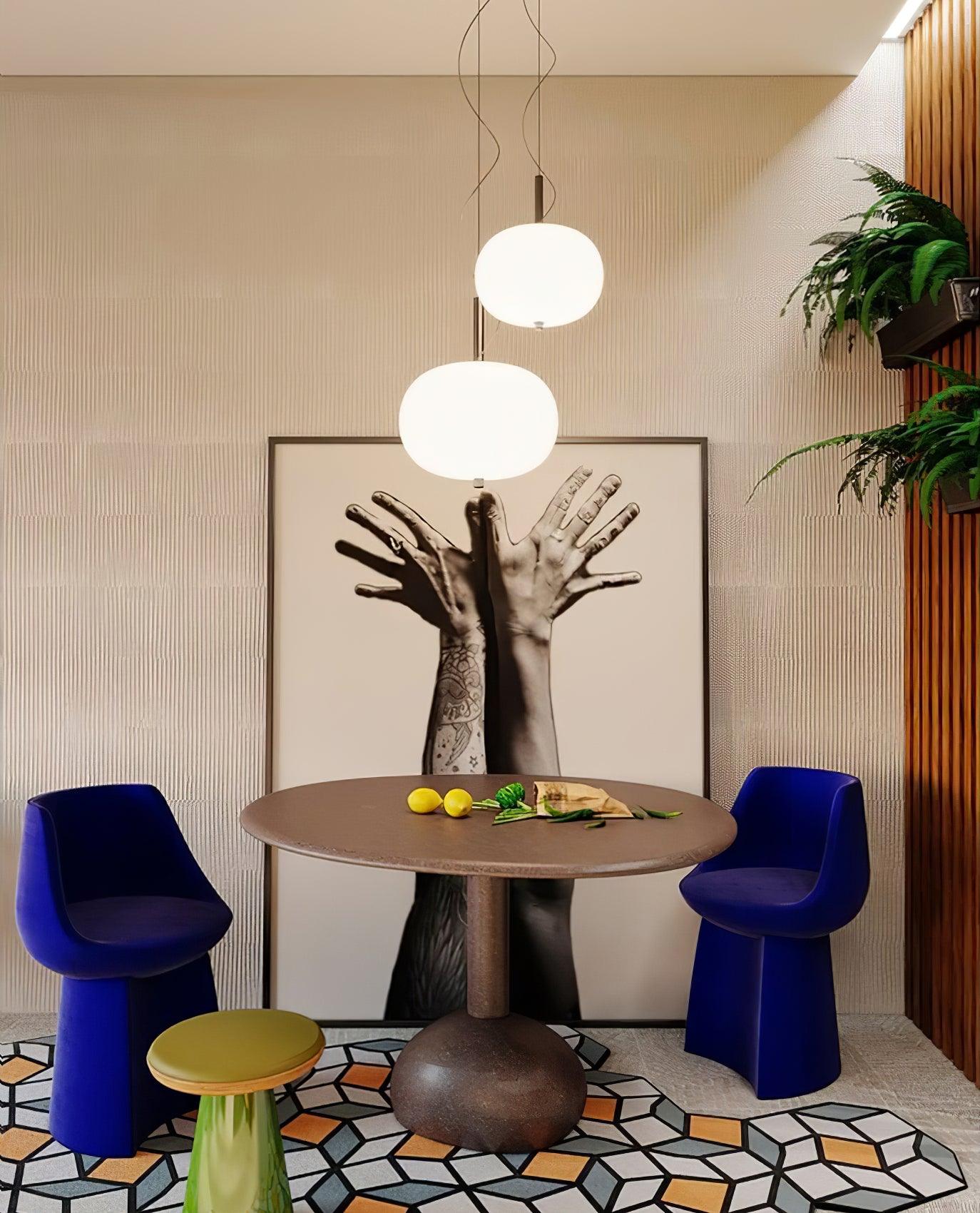Duality Modern Glas Pendelleuchte-Letslighting