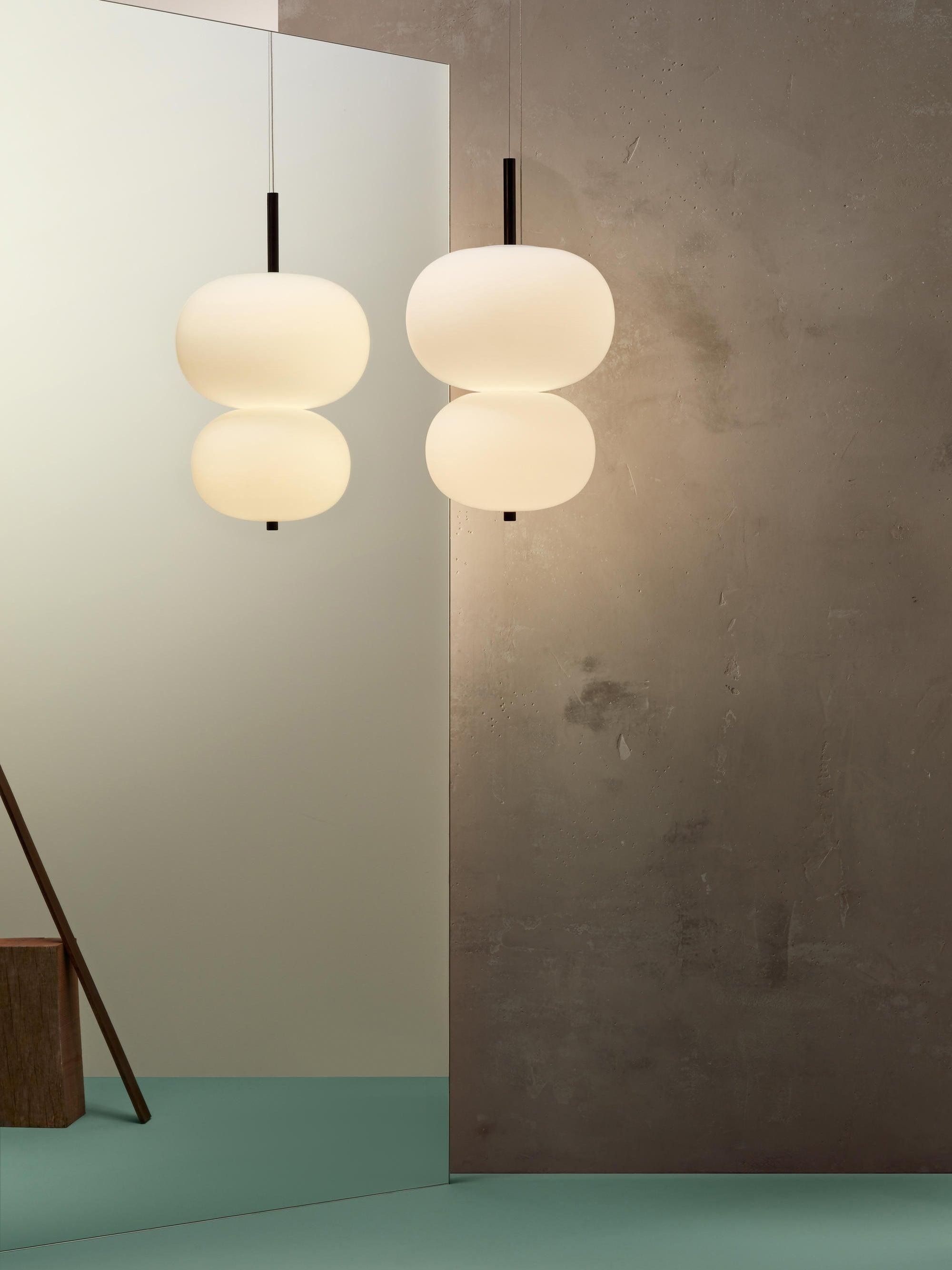Duality Modern Glas Pendelleuchte-Letslighting