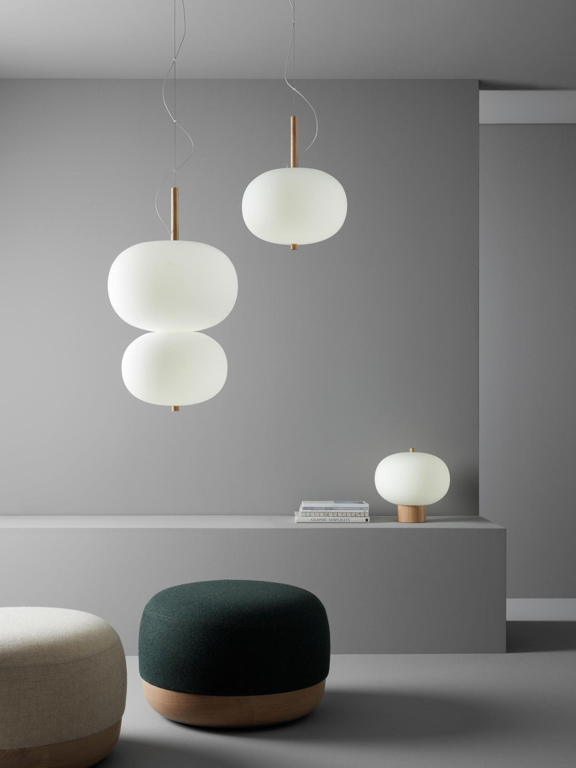 Duality Modern Glas Pendelleuchte-Letslighting
