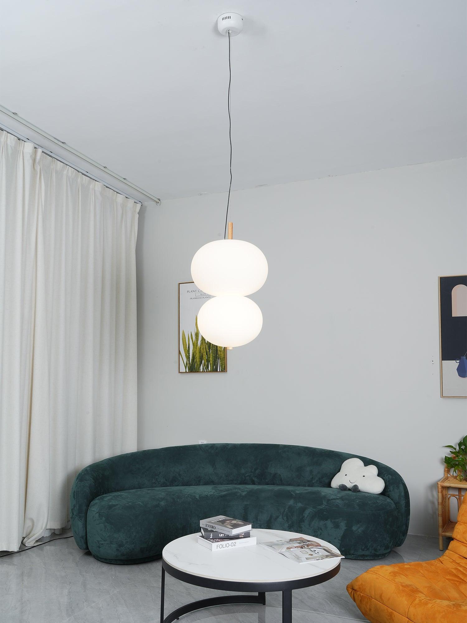 Duality Modern Glas Pendelleuchte-Letslighting