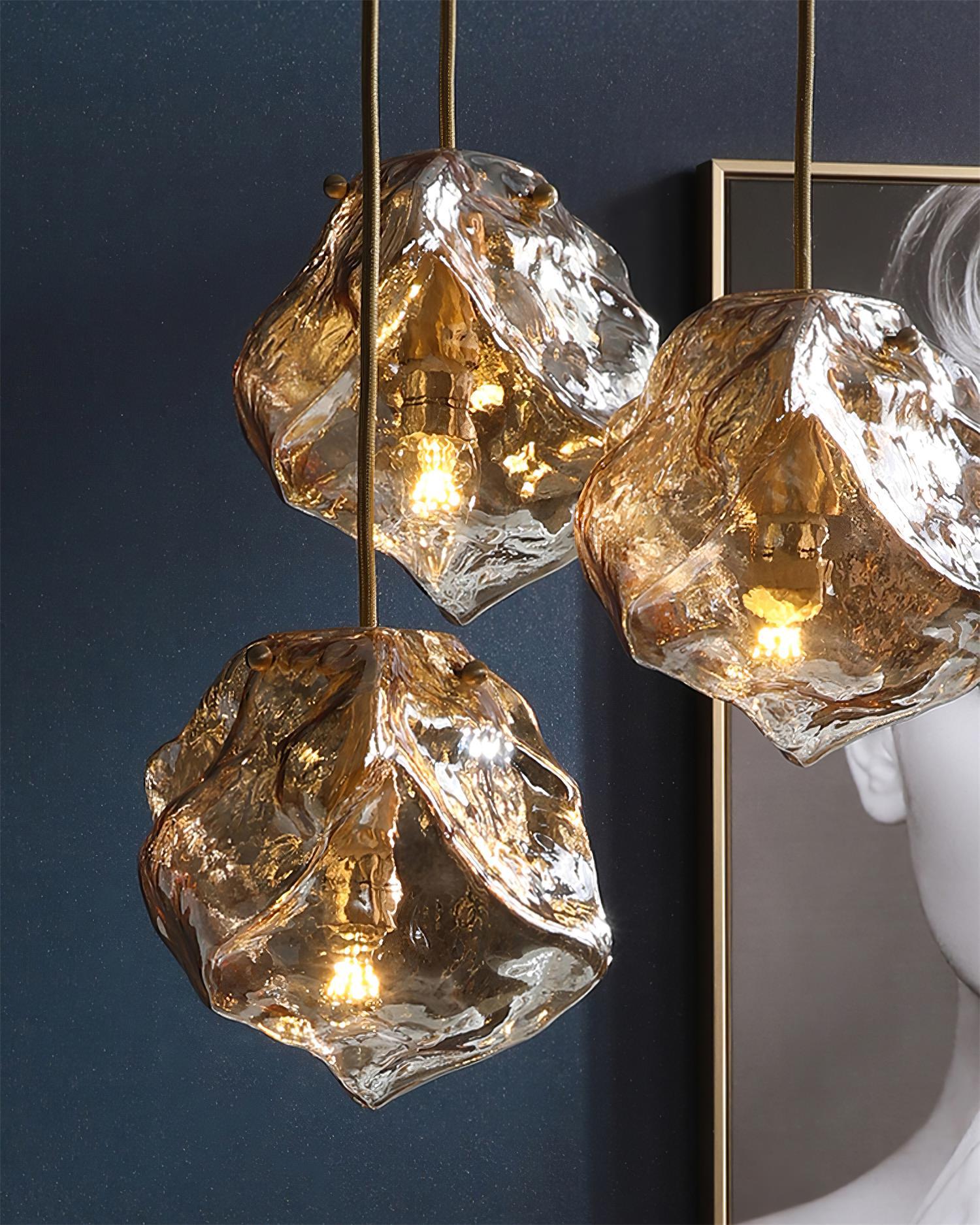 Zionis Luxuriöse Pendelleuchte aus Messing-Letslighting