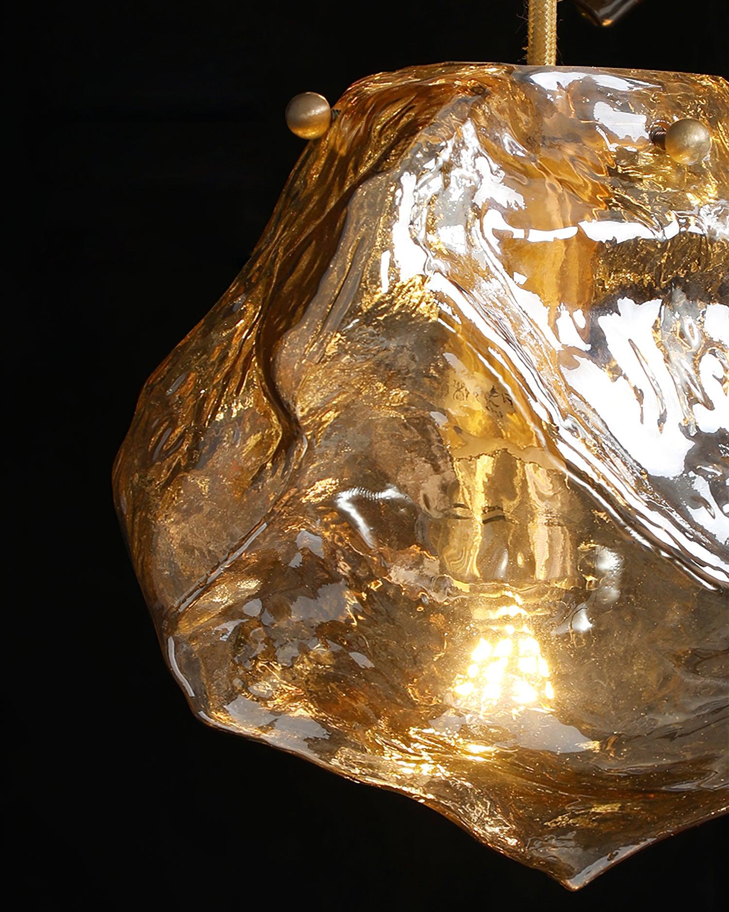 Zionis Luxuriöse Pendelleuchte aus Messing-Letslighting