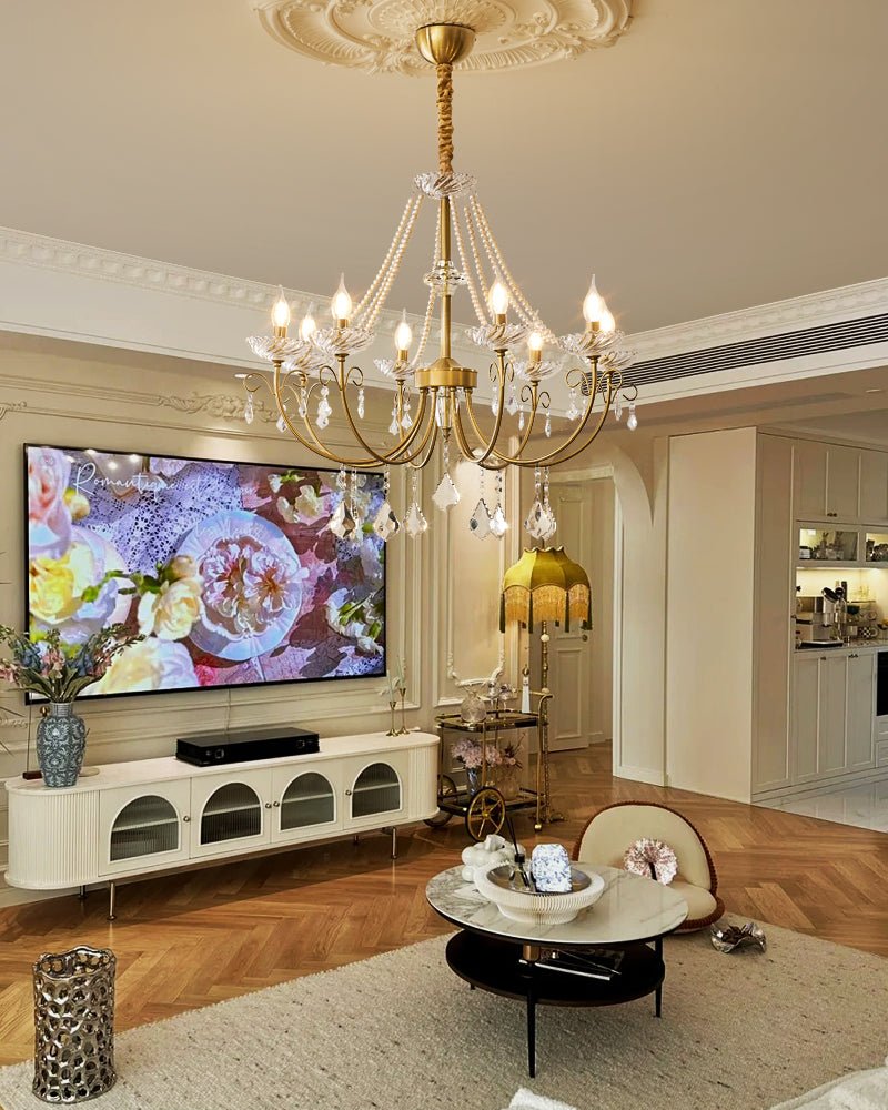 Lustra Kronleuchter Perle Kristall Elegant Klassisch-Letslighting