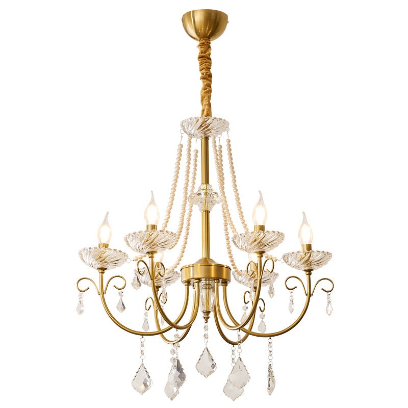 Lustra Kronleuchter Perle Kristall Elegant Klassisch-Letslighting