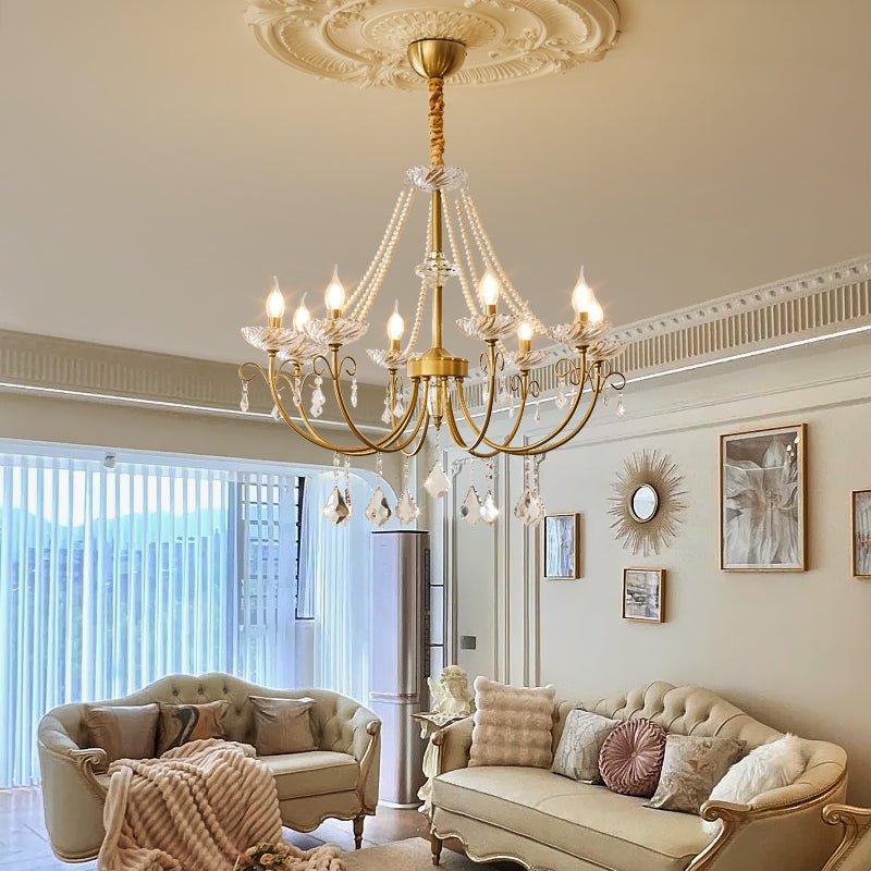 Lustra Kronleuchter Perle Kristall Elegant Klassisch-Letslighting