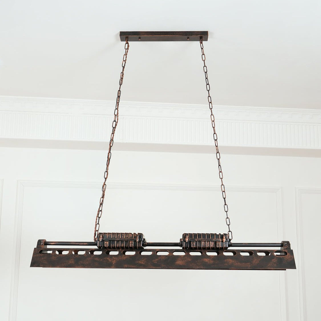 Noah Industrieller Steampunk-Kronleuchter