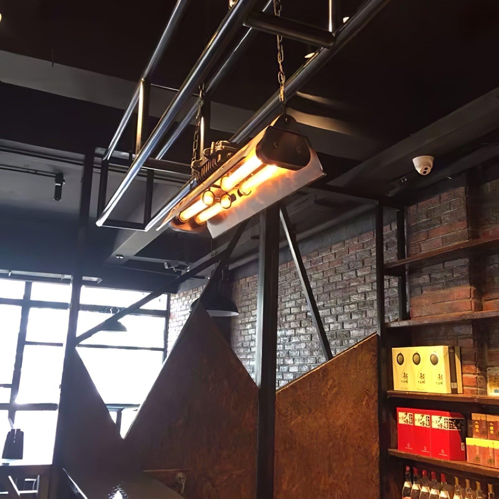 Noah Industrieller Steampunk-Kronleuchter