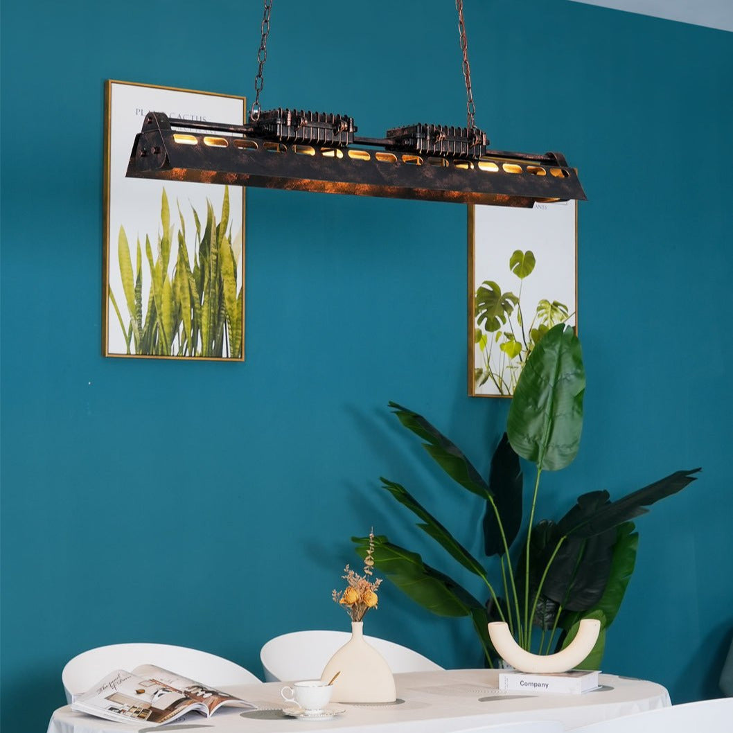 Noah Industrieller Steampunk-Kronleuchter