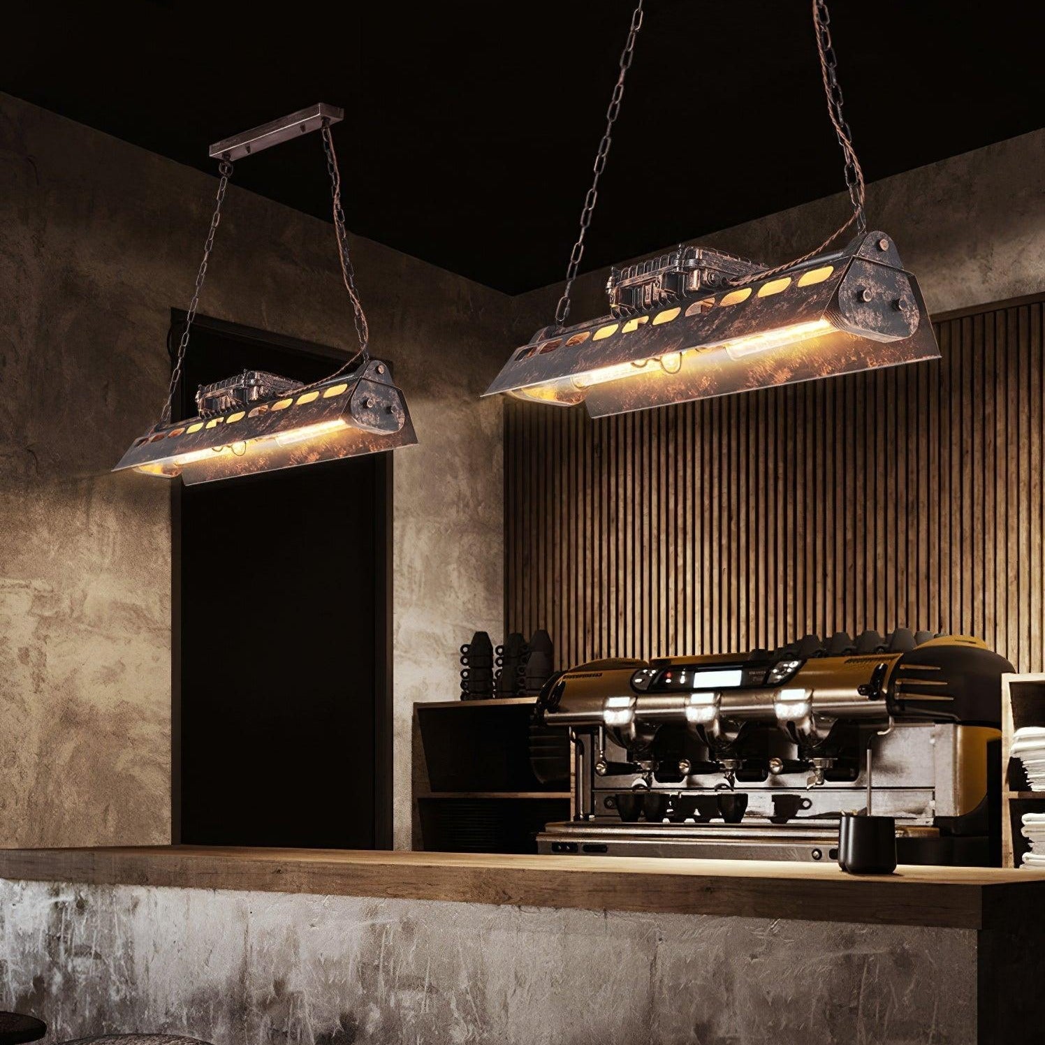 Noah Industrieller Steampunk-Kronleuchter