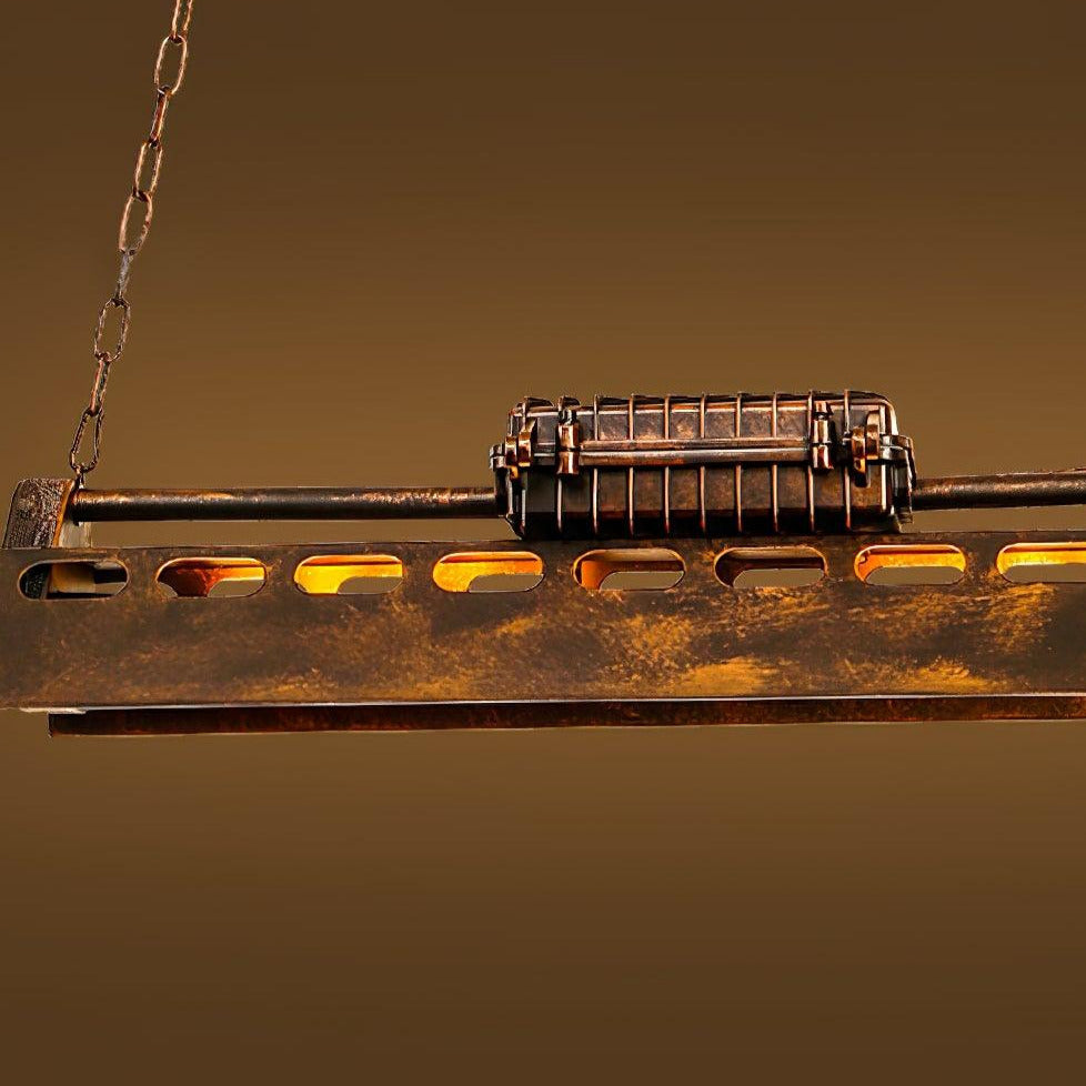 Noah Industrieller Steampunk-Kronleuchter