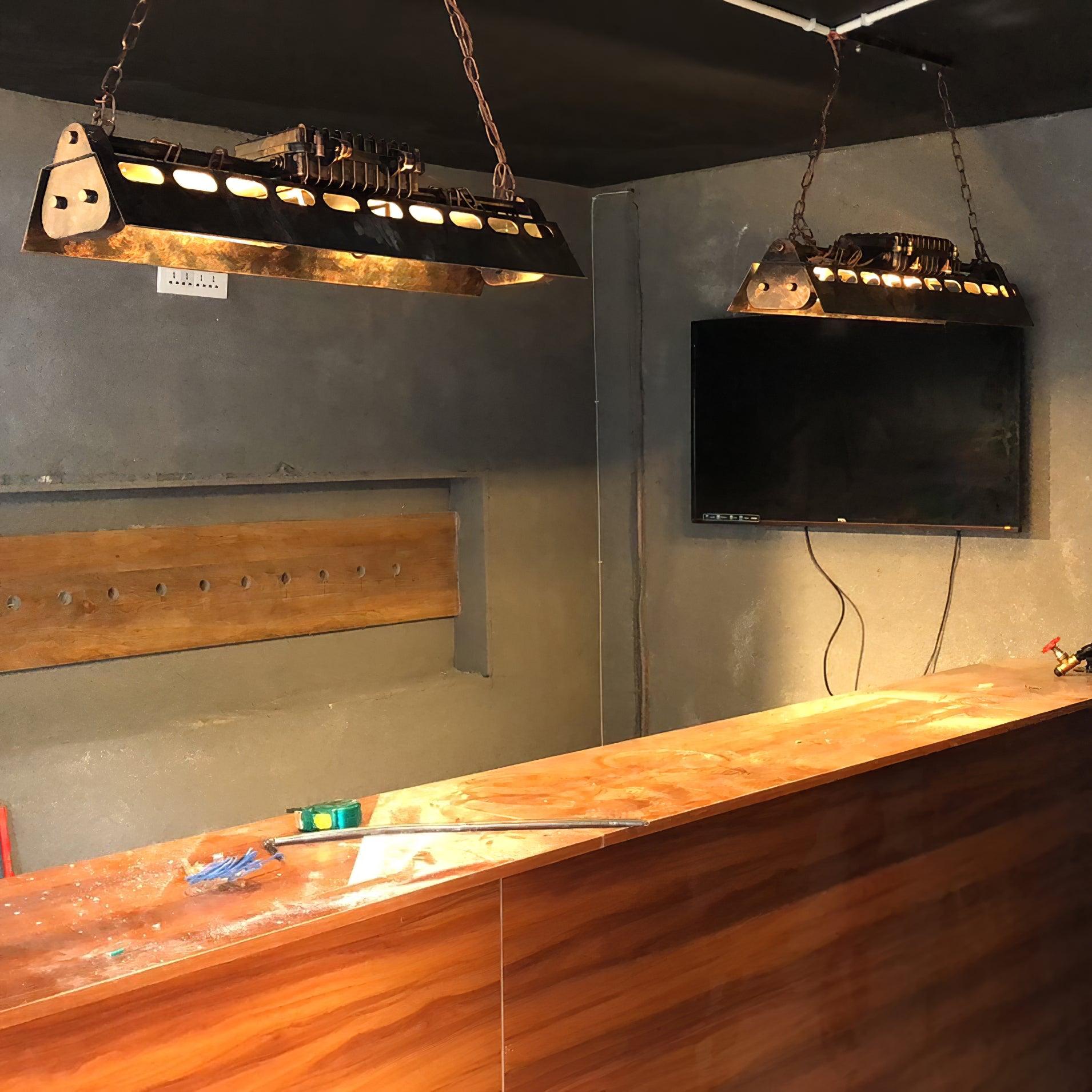 Noah Industrieller Steampunk-Kronleuchter