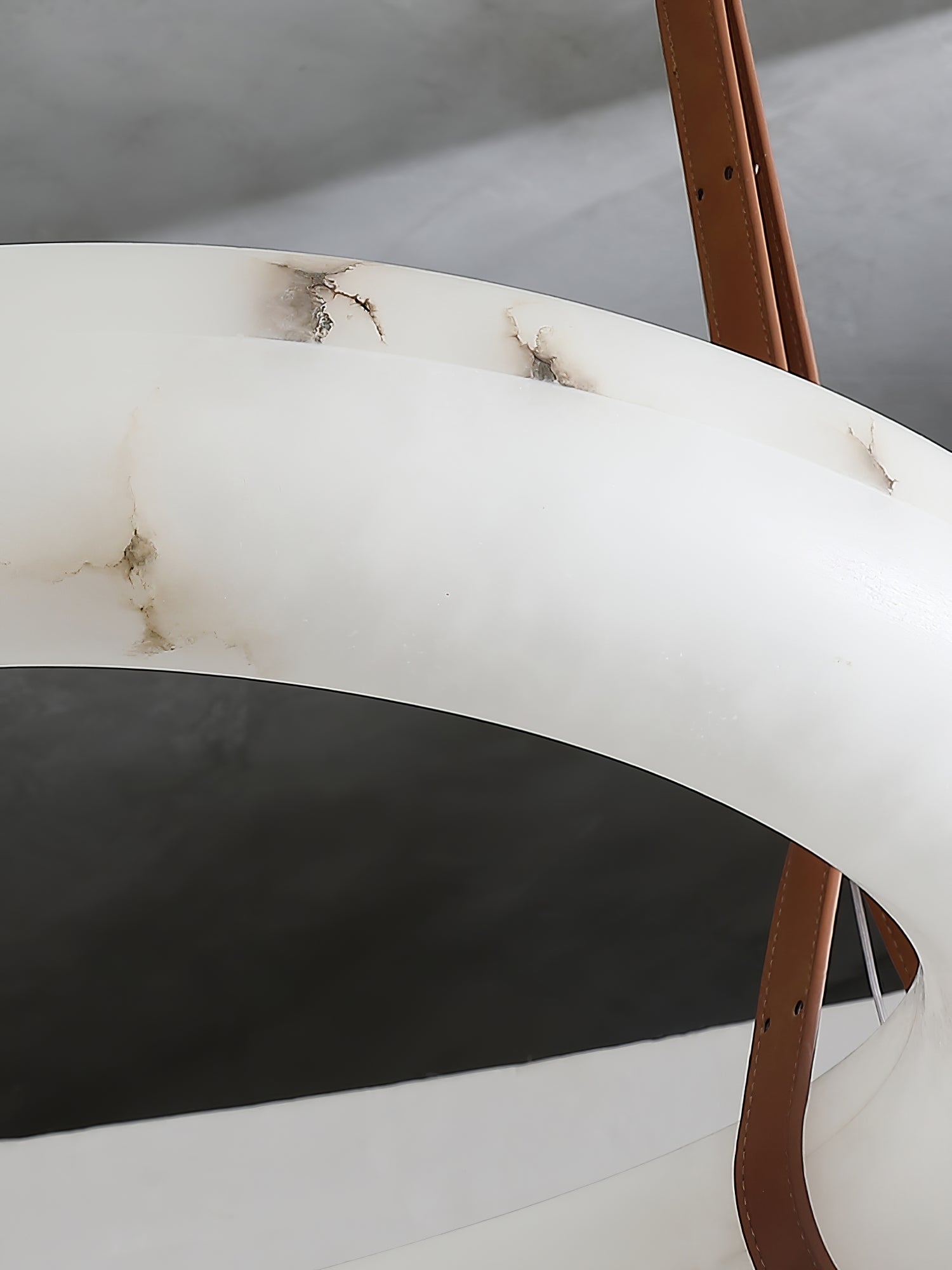 Althaen Postmodern Luxury Brown Alabaster Chandelier - Letslighting