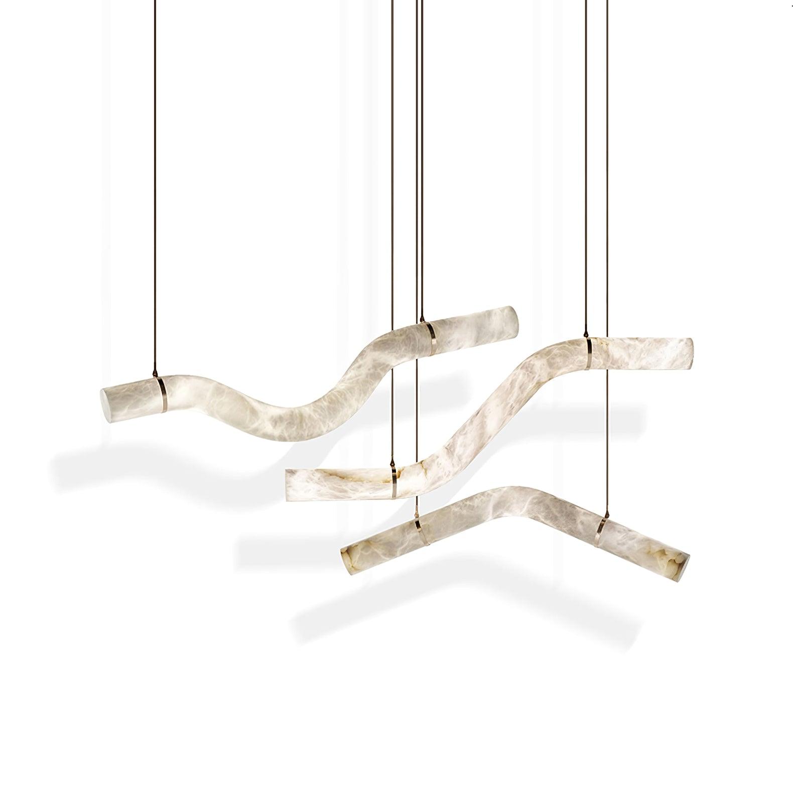 Luste Alabaster Closed-loop Pendant Light Chandelier - Neutralighting