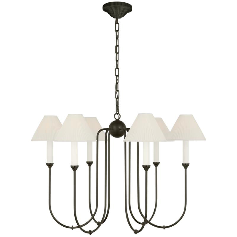 Cotalisra Vintage Industrial Fabric Chandelier-Letslighting
