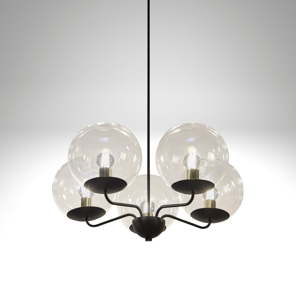 Calaeor Elegance Glas Kronleuchter-Letslighting
