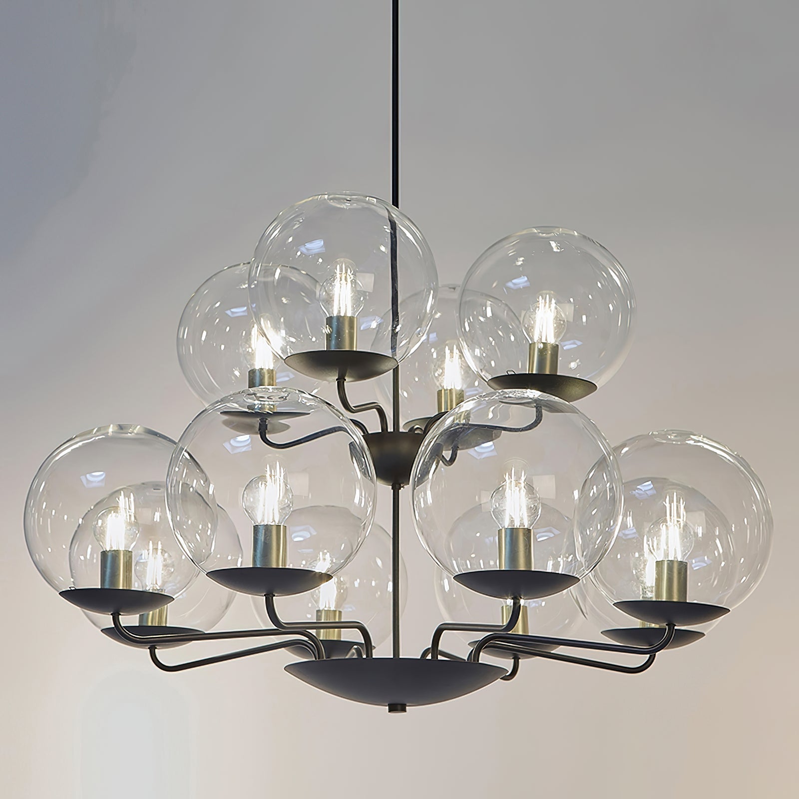 Calaeor Elegance Glas Kronleuchter-Letslighting