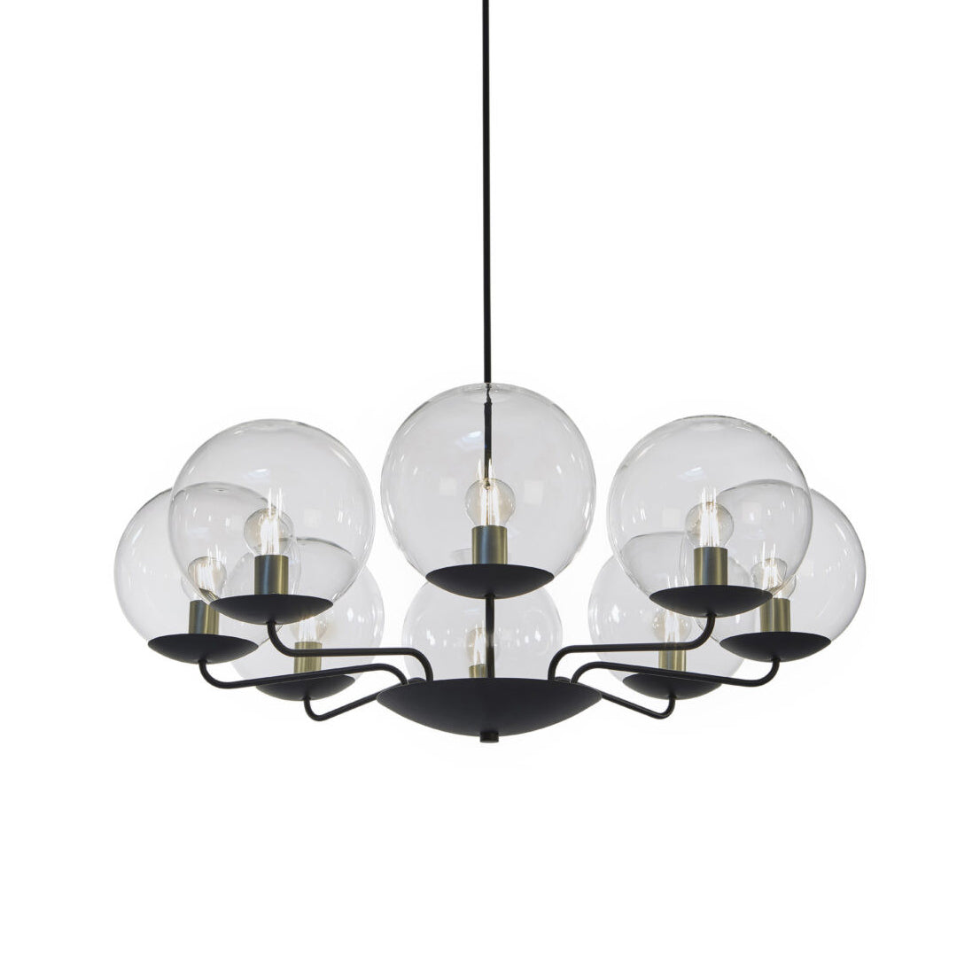 Calaeor Elegance Glas Kronleuchter-Letslighting