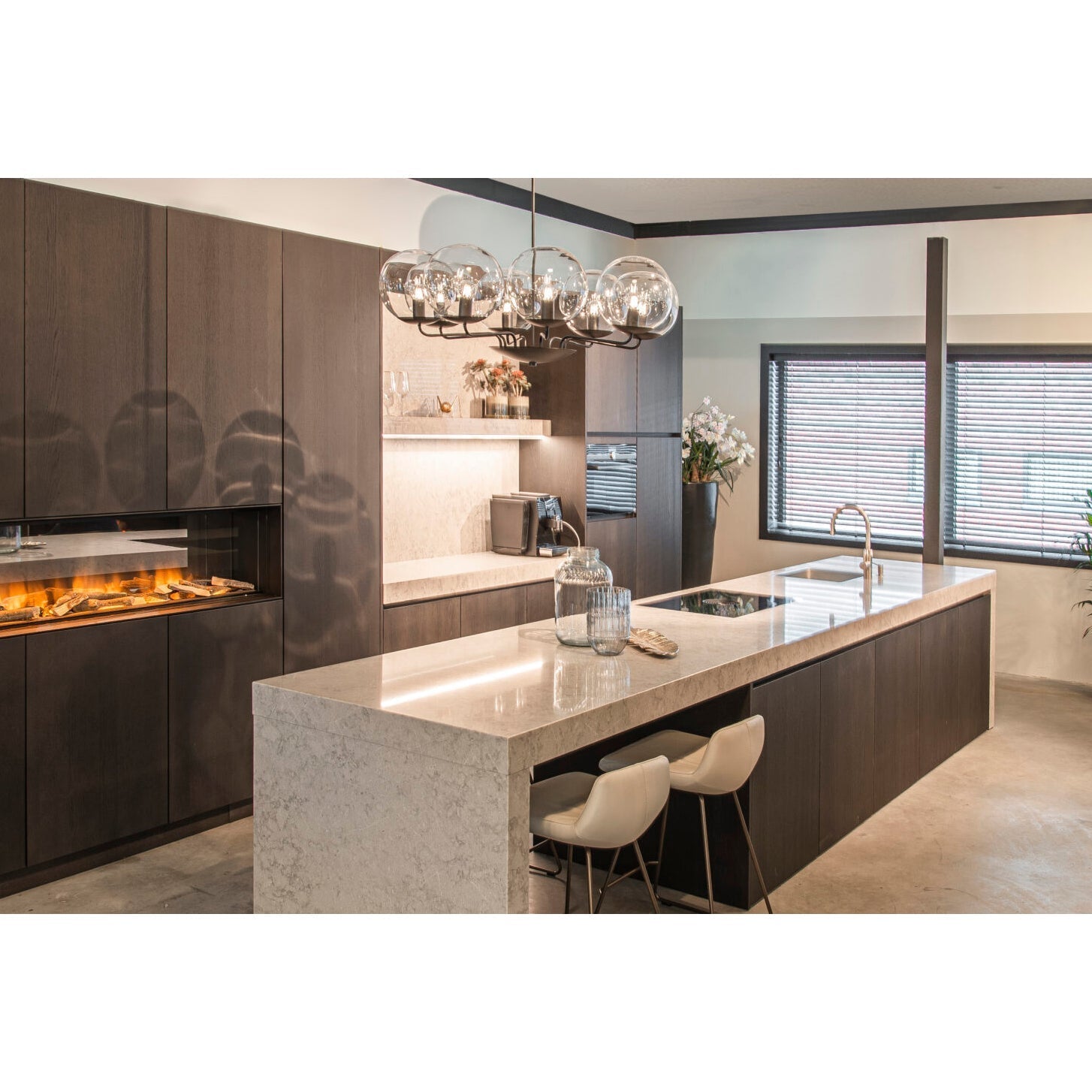 Calaeor Elegance Glas Kronleuchter-Letslighting