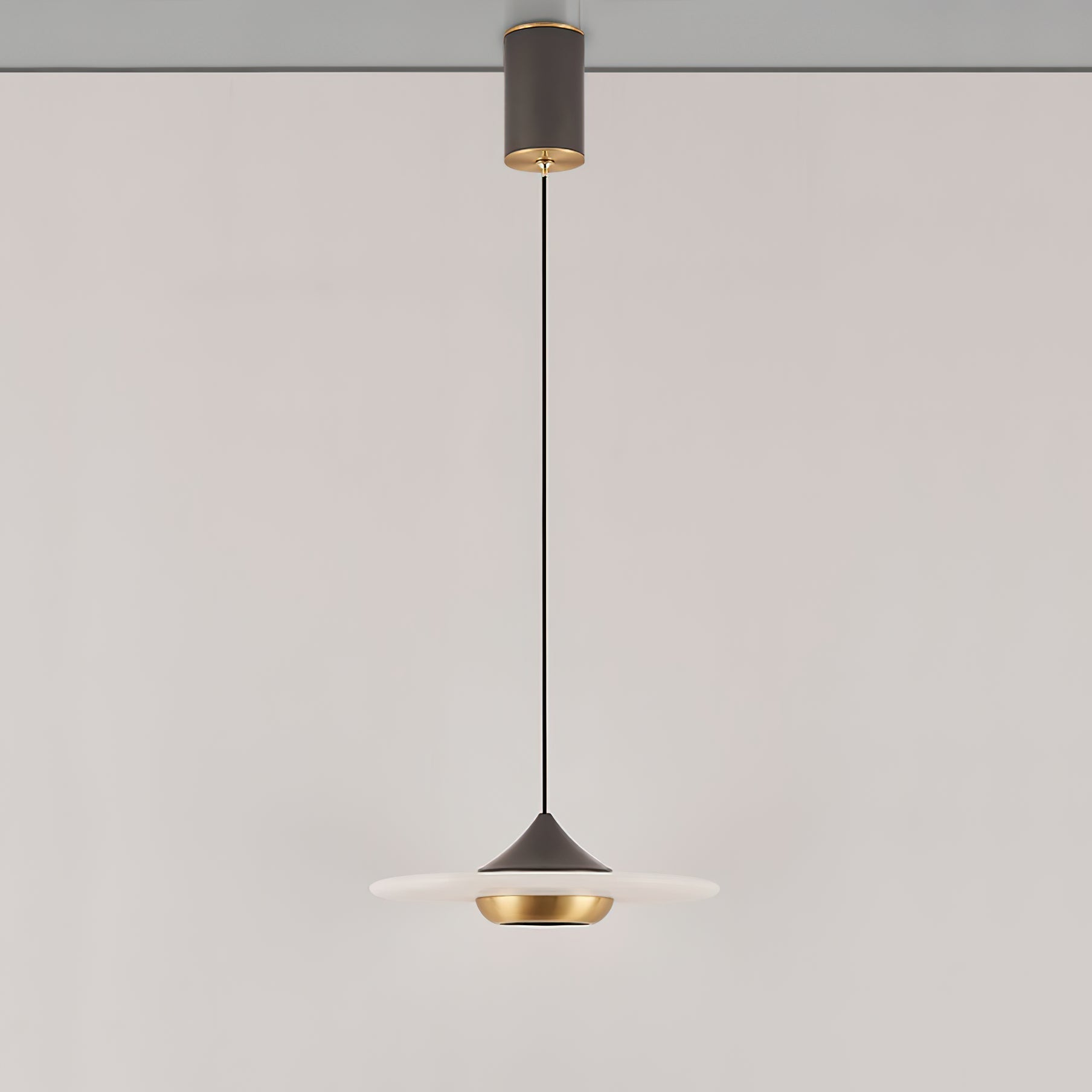 Cimirora Modern Minimalist LED Alabaster Pendant Light - Letslighting