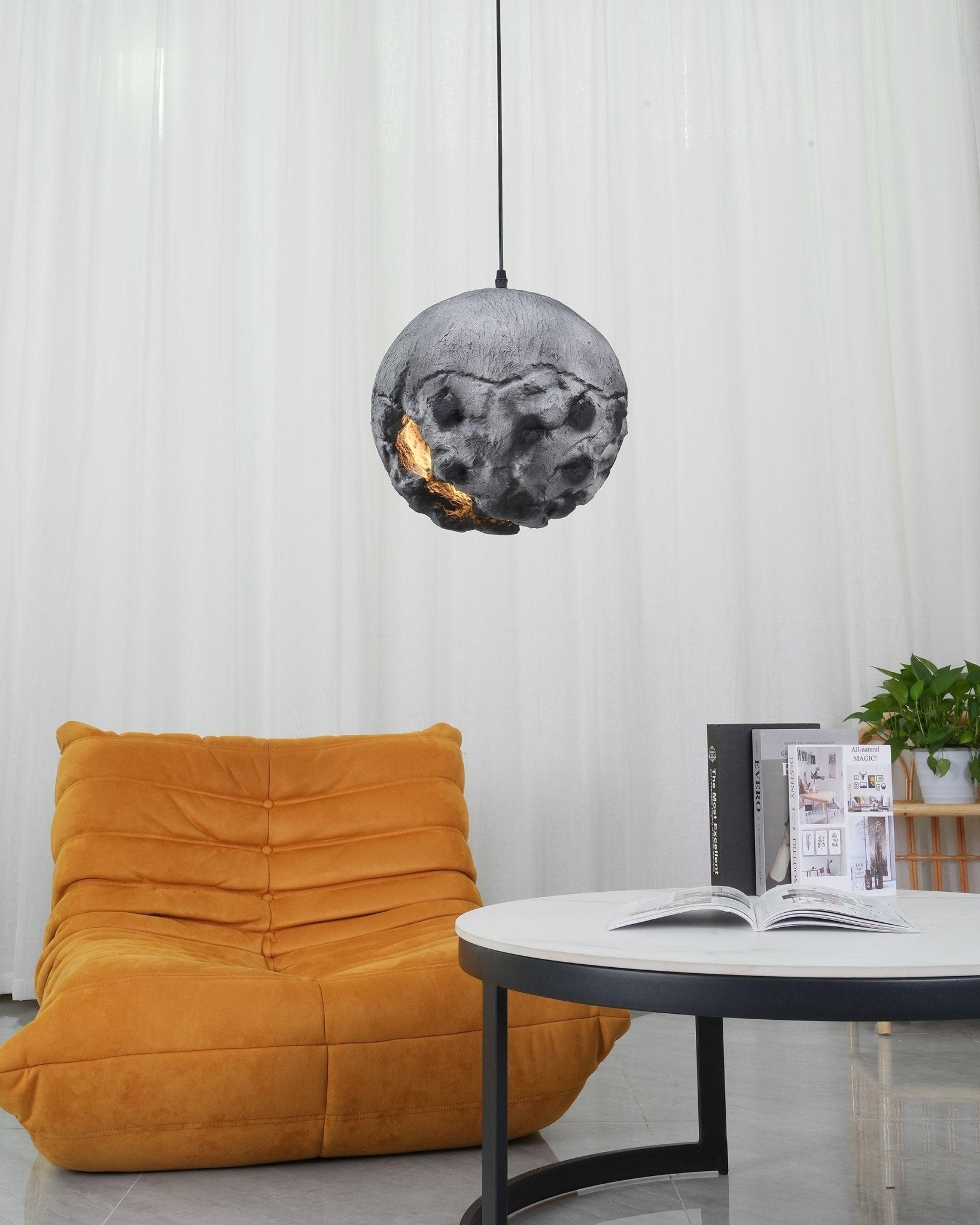 Ilphaara Irregular Planet Kunststoff-Pendelleuchte-Letslighting