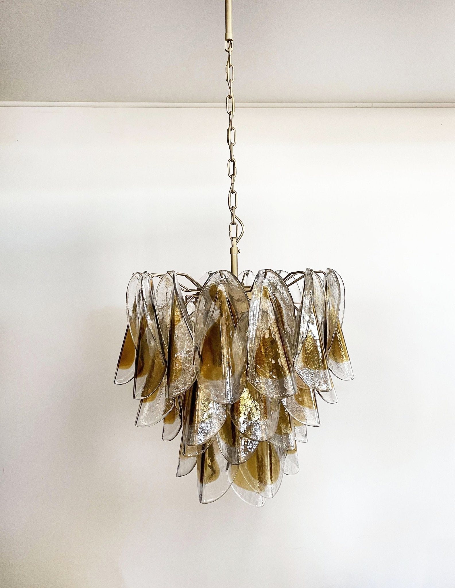 Aurora Chandelier Isabella Gold Petal Layered - Neutralighting