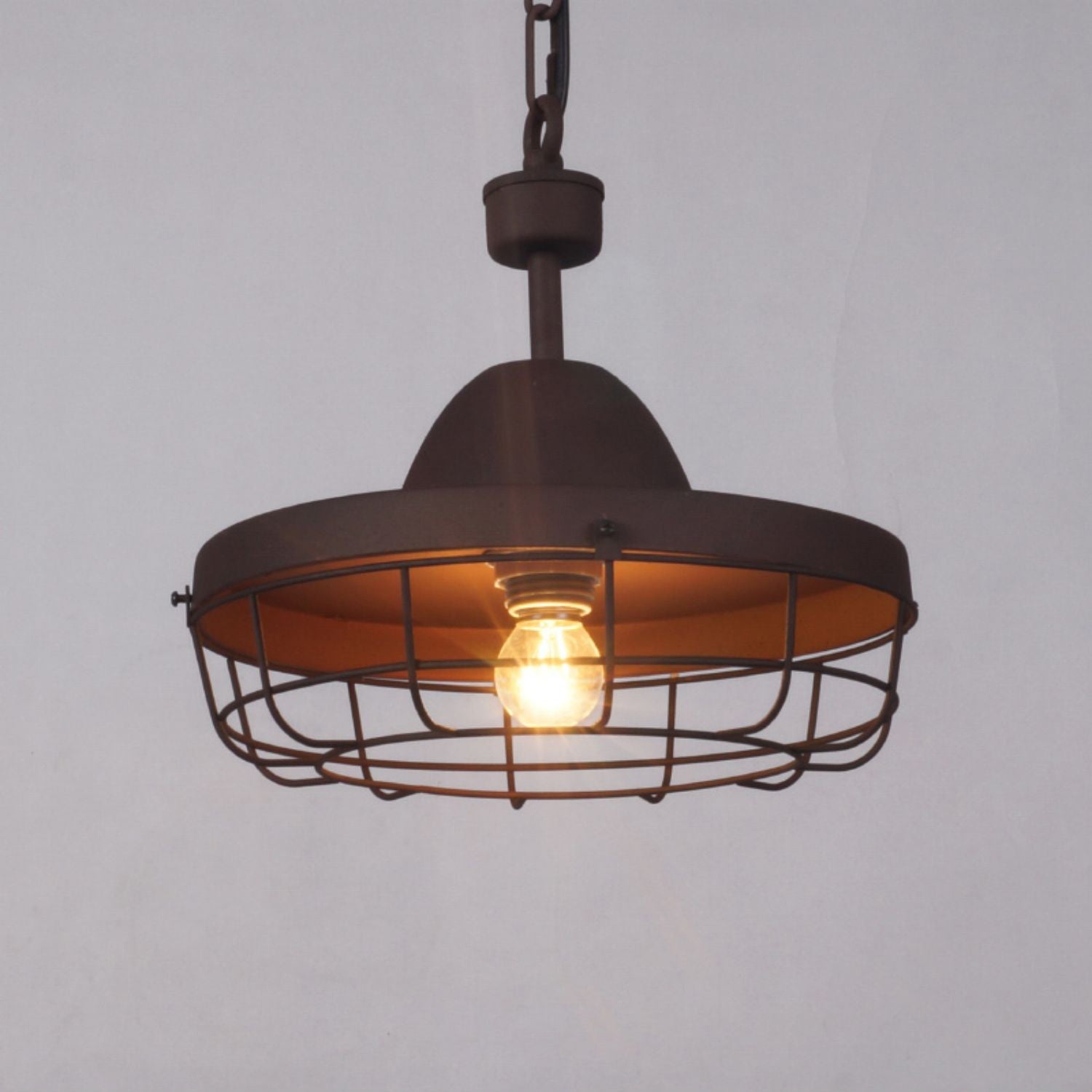 Calaeila Vintage Art Käfig Pendelleuchte-Letslighting
