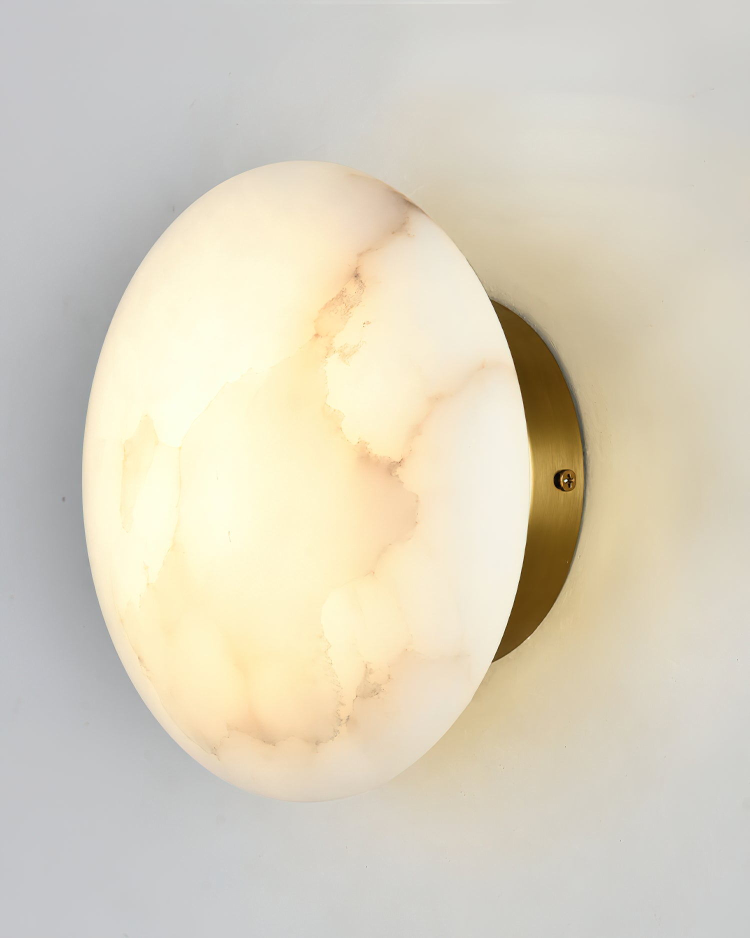Ilvinan Modern Minimalist Single Alabaster Wall Lamp - Letslighting