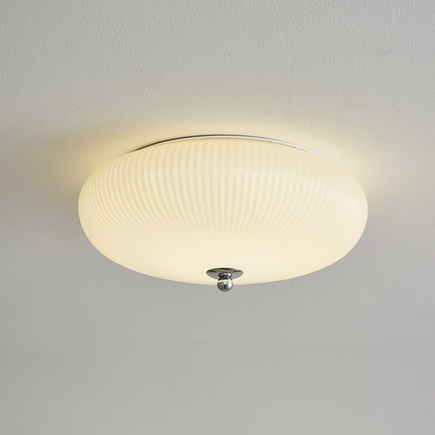Ivory Ripple Ceiling Light - Blowlighting