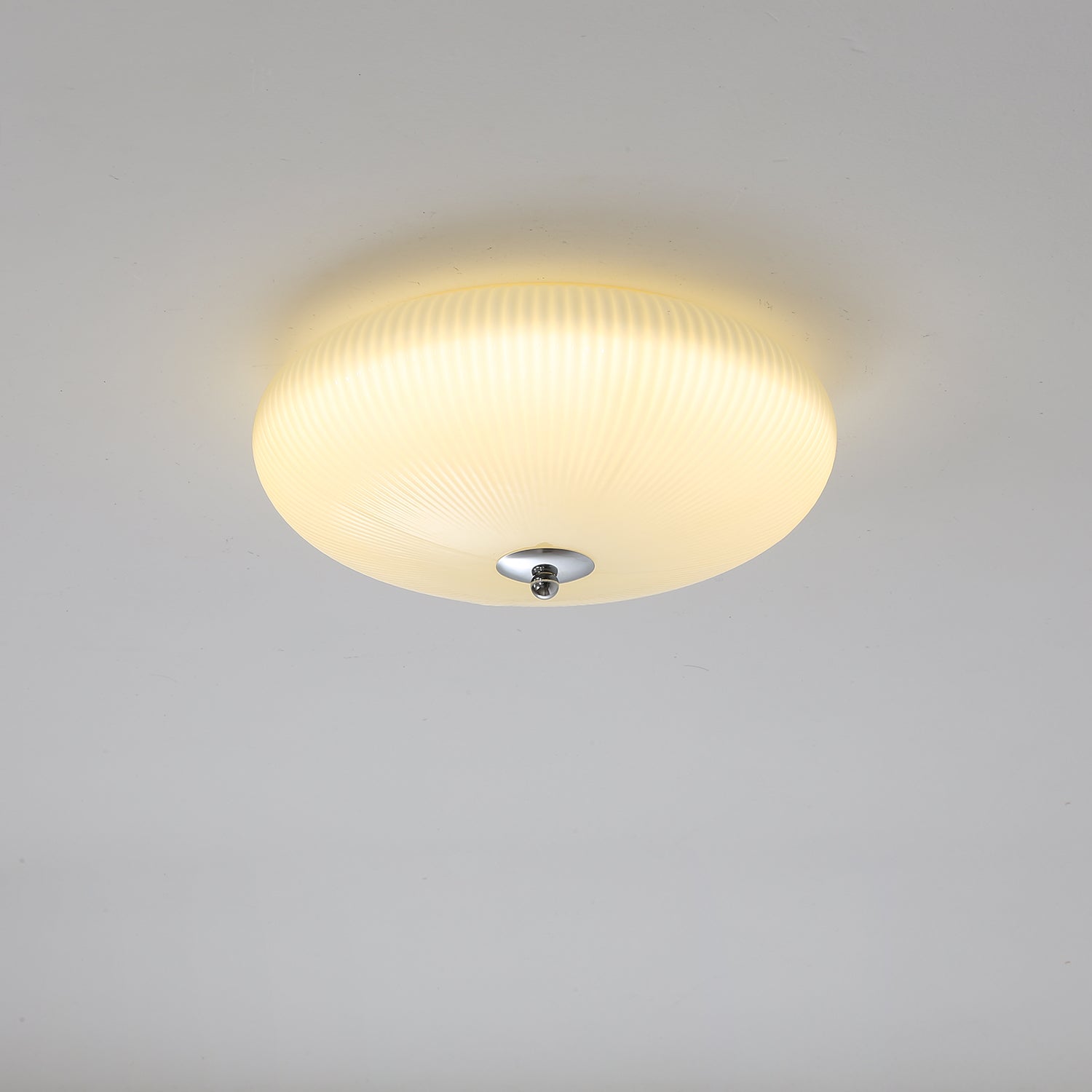 Ivory Ripple Ceiling Light - Blowlighting