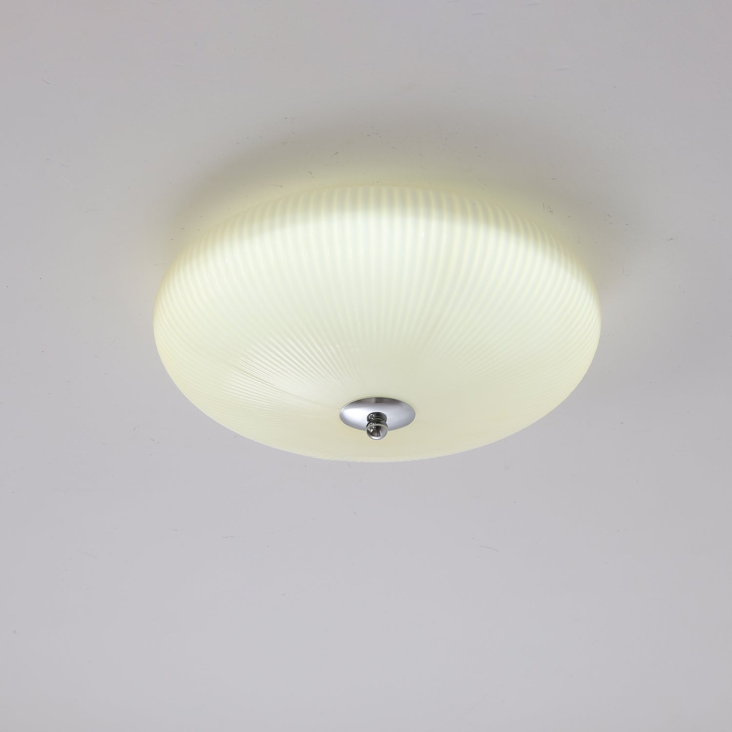 Ivory Ripple Ceiling Light - Blowlighting