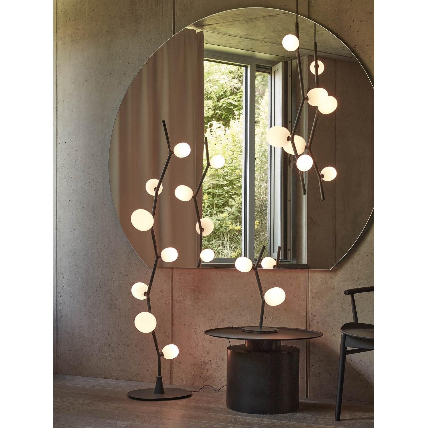 Isolora Vertikal Glas Pendelleuchte-Letslighting
