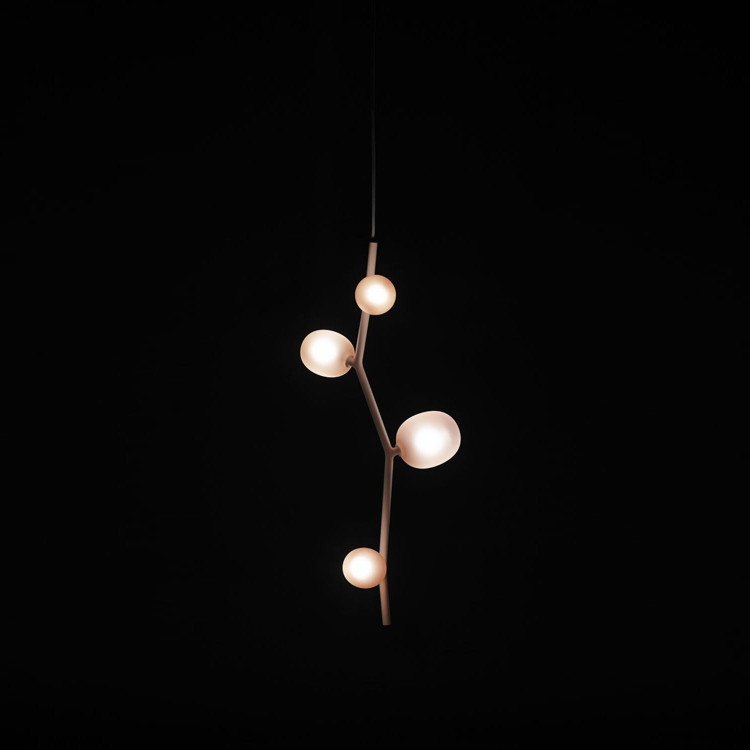 Isolora Vertikal Glas Pendelleuchte-Letslighting