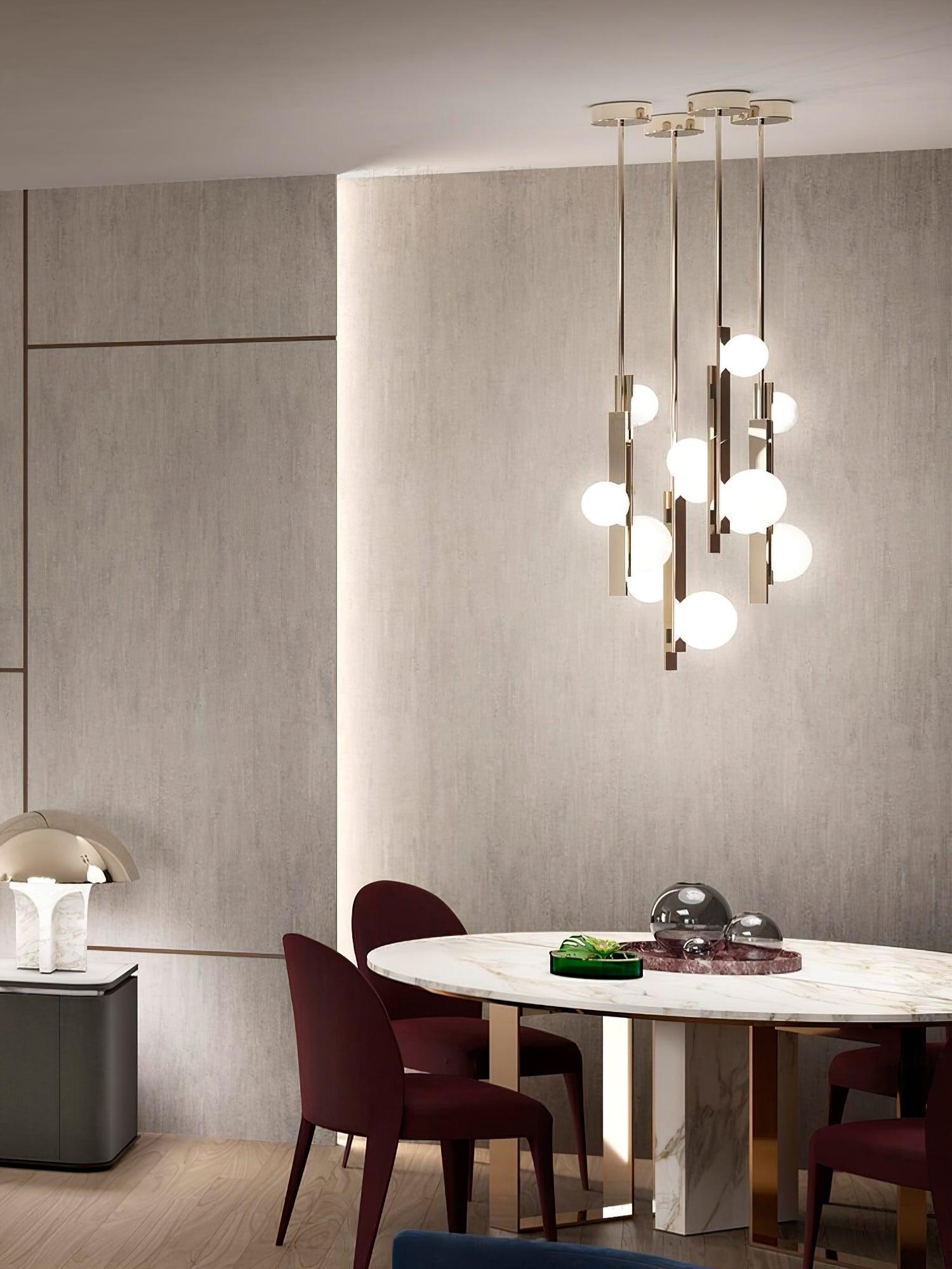 Elijah Moderne Pendelleuchte aus Glas-Letslighting